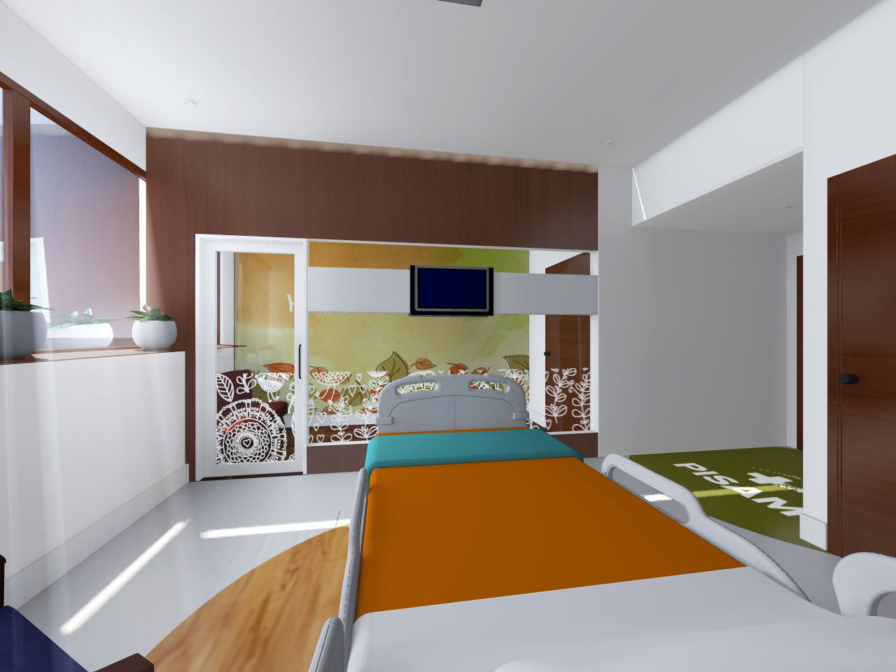 个性化单间病房设计方案-27