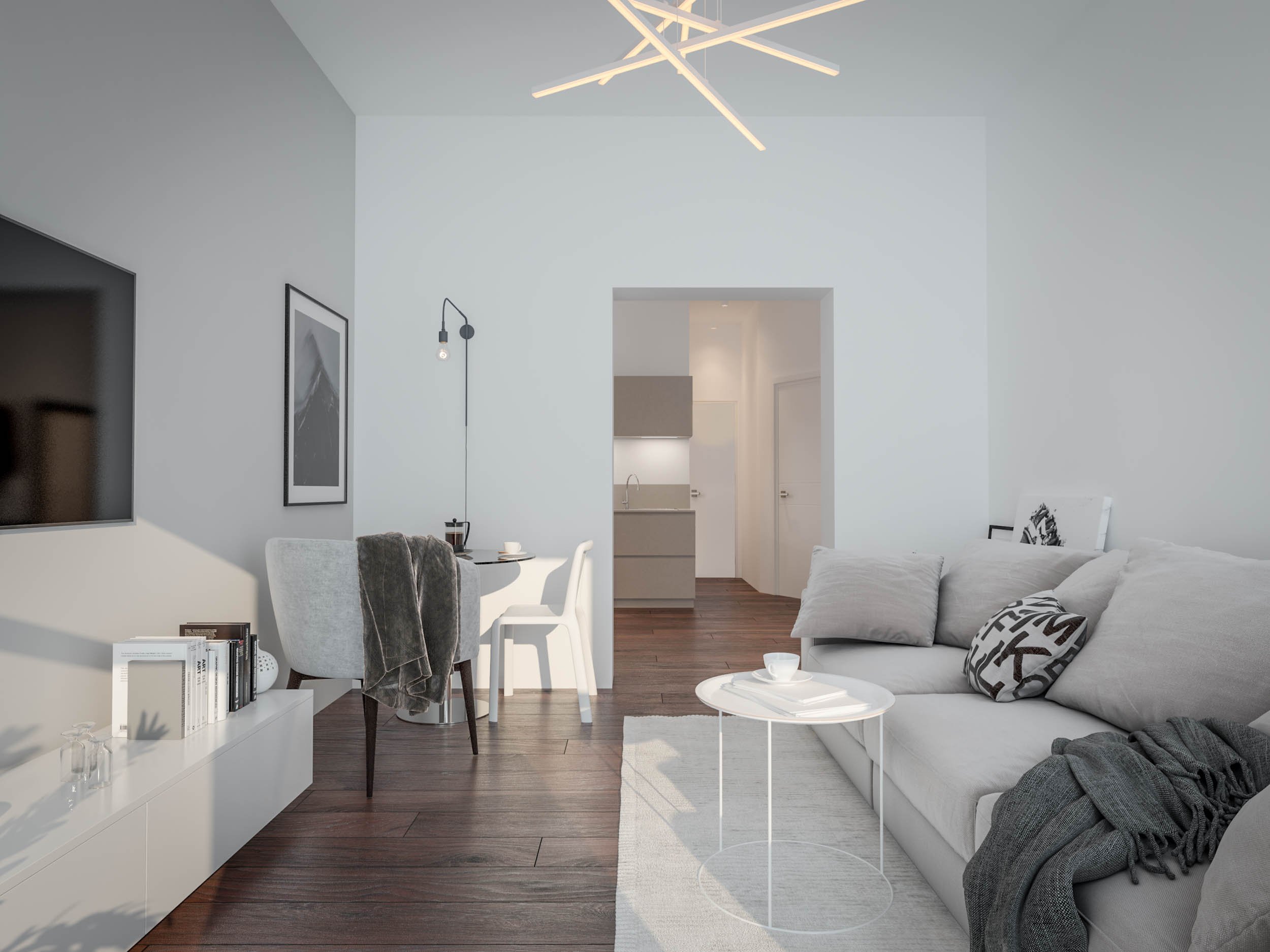 纽约曼哈顿公寓翻新设计，打造沉浸式虚拟体验-4