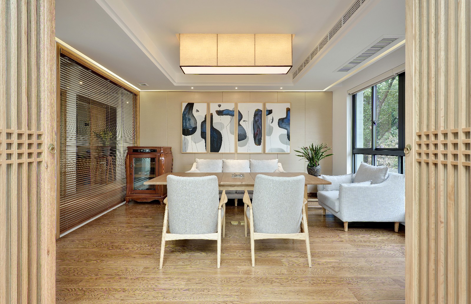 敦和投资办公空间 | 禅意原木，悠然自得-16