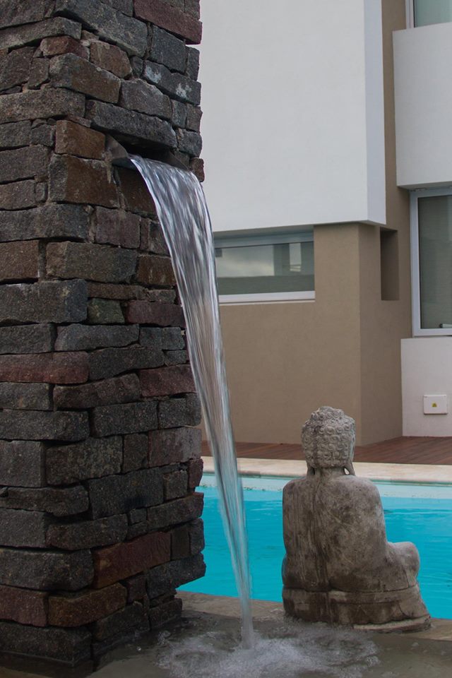 阿根廷私人住宅,绿意盎然的水景家园-8