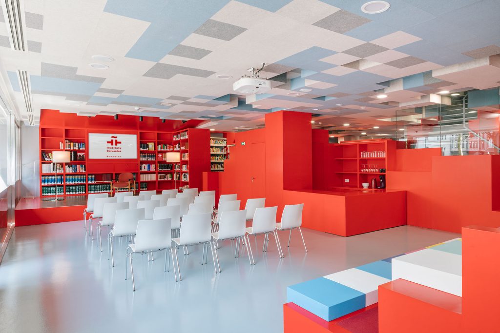 比利时布鲁塞尔塞万提斯学院新址设计-18