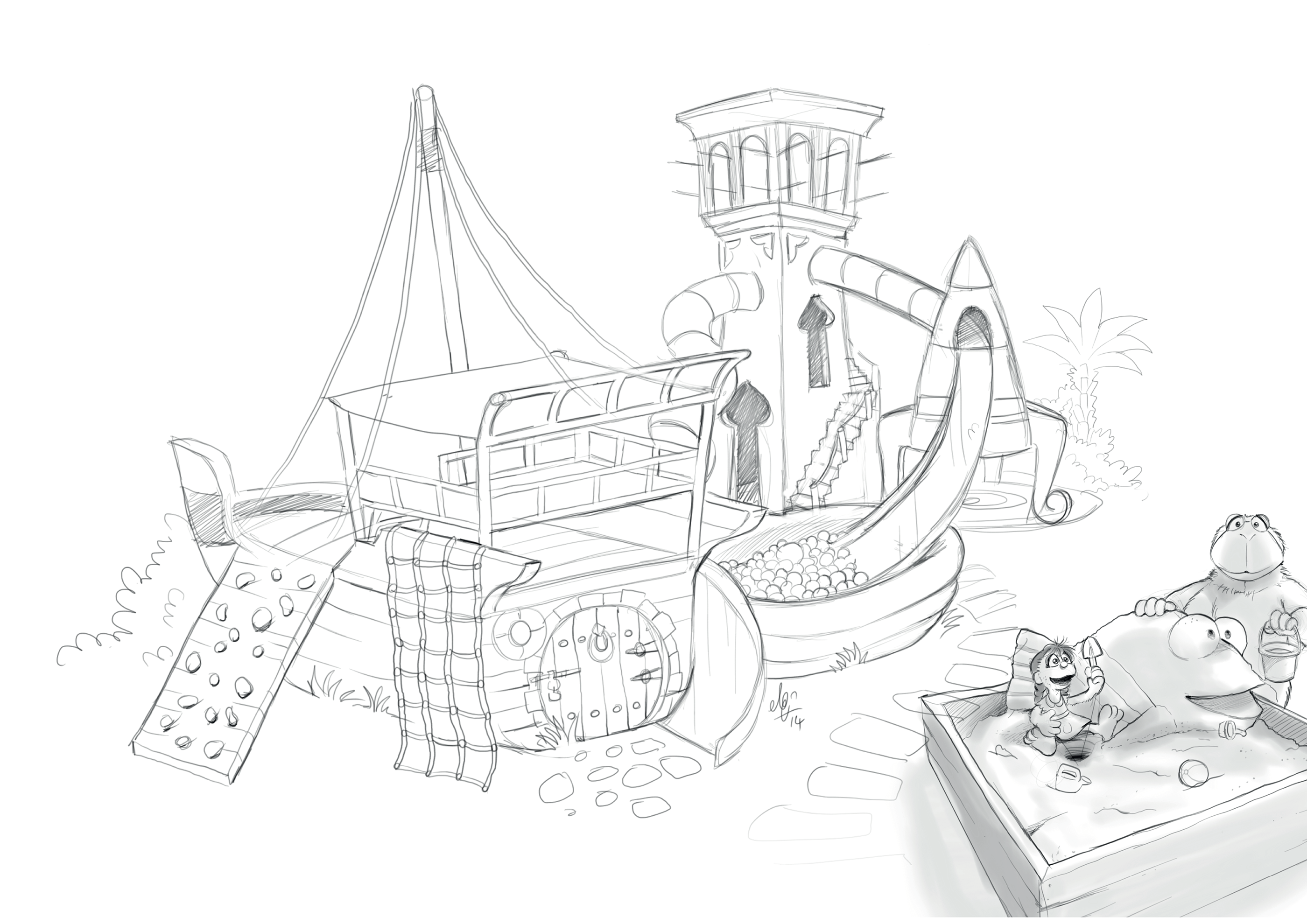 Sesame Street Concept Design (Arabic Version)-3