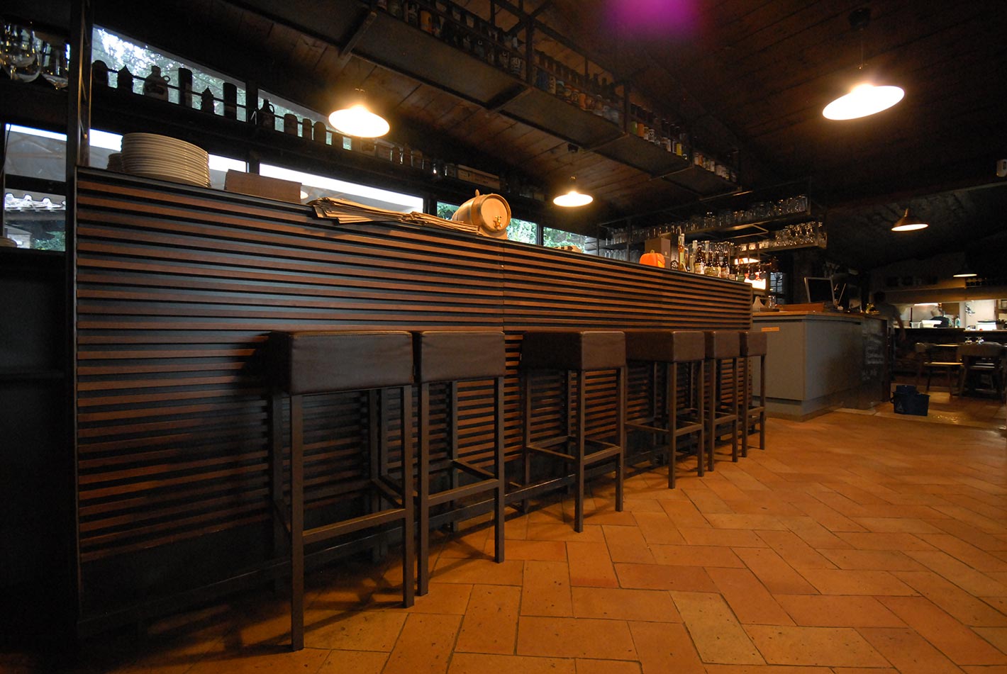 2017 年完成的意大利餐厅室内设计案例-27