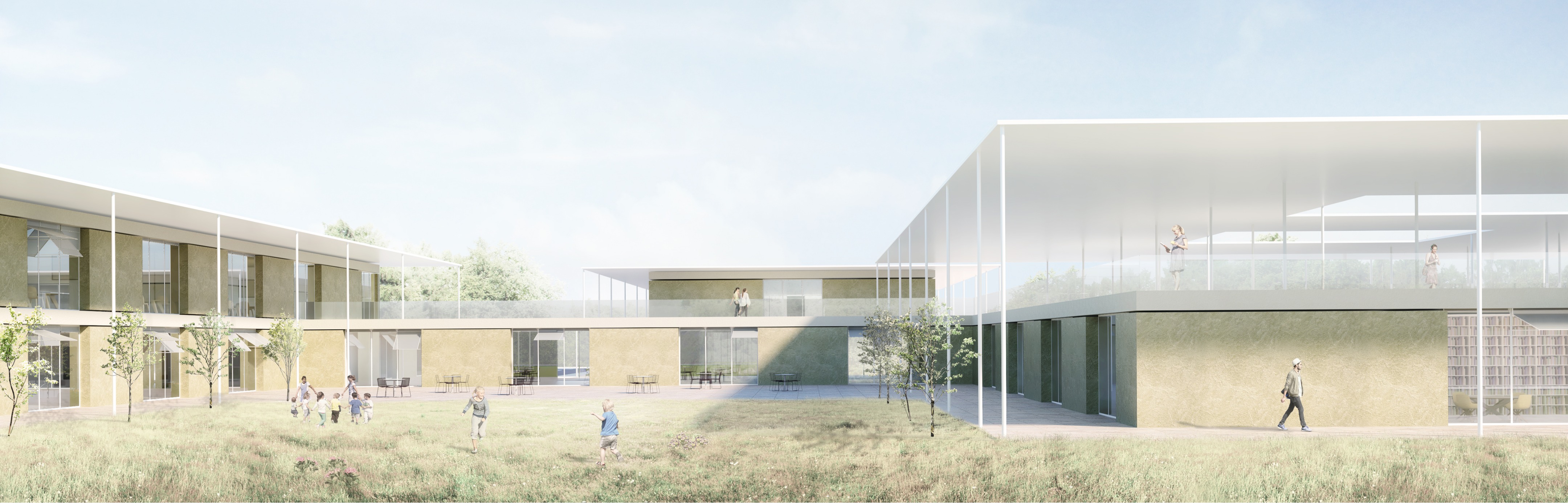 北帕勒莫全面教育校园设计-0