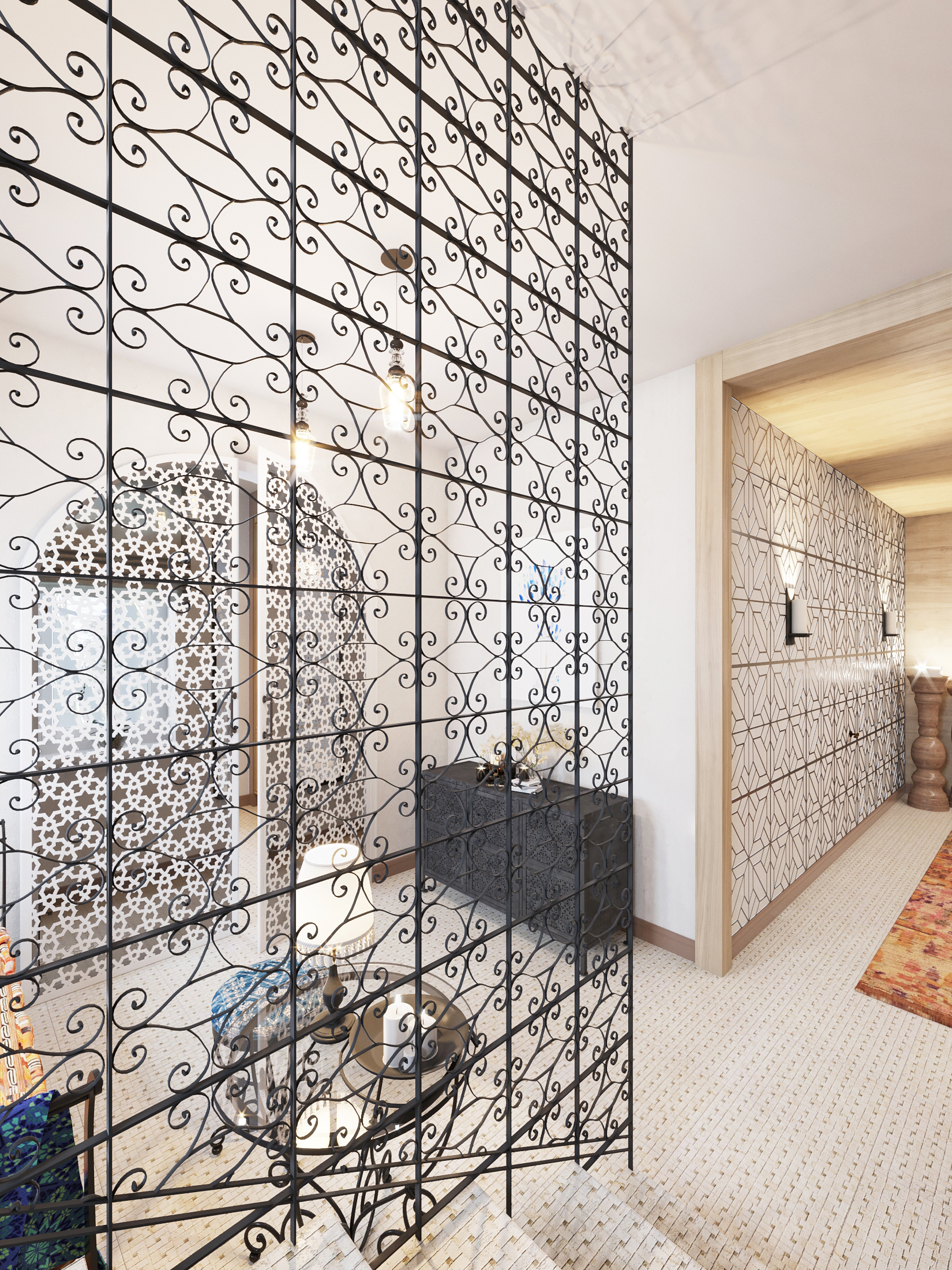 House. Moroccan motifs - 1nd floor-11