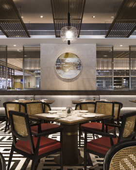 Deqing Kaiyuan Senbo Resort-Yanlaixuan 融入自然的优雅餐饮空间