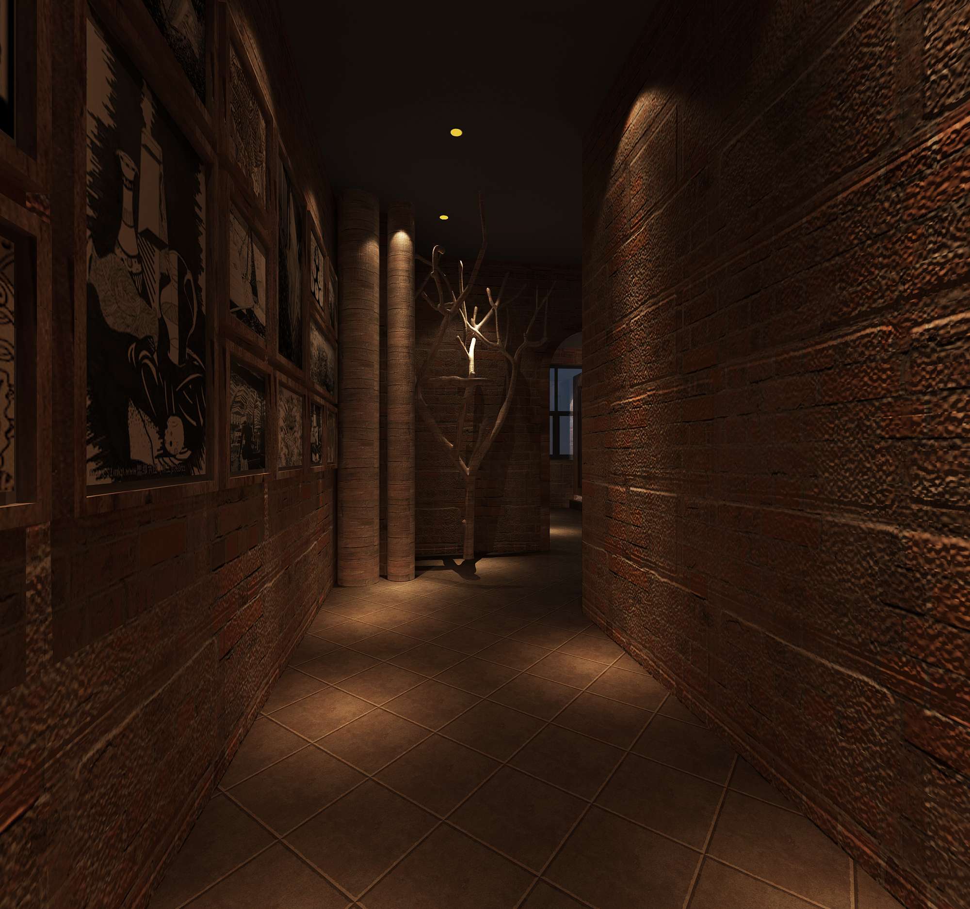 沈育晖作品  餐饮 咖啡厅800平-9