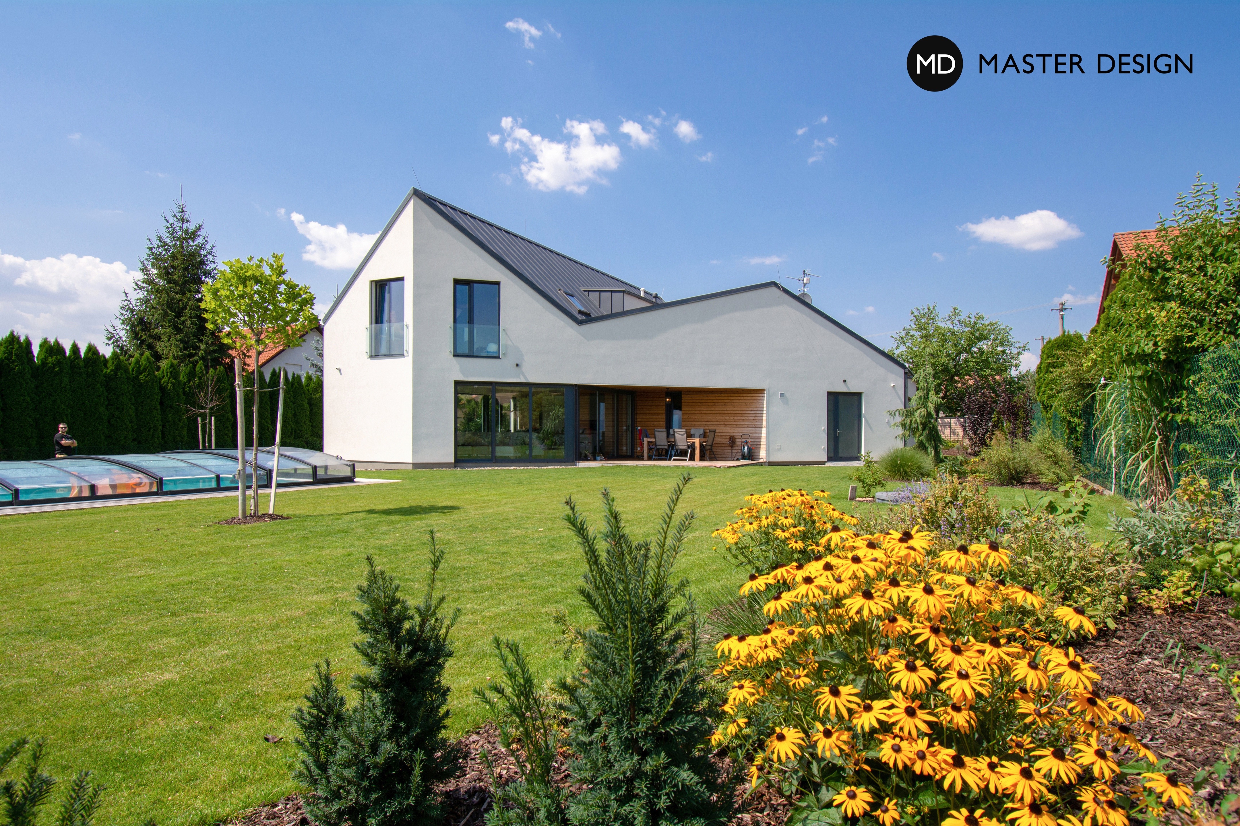 乡间教堂景致的家庭住宅-2