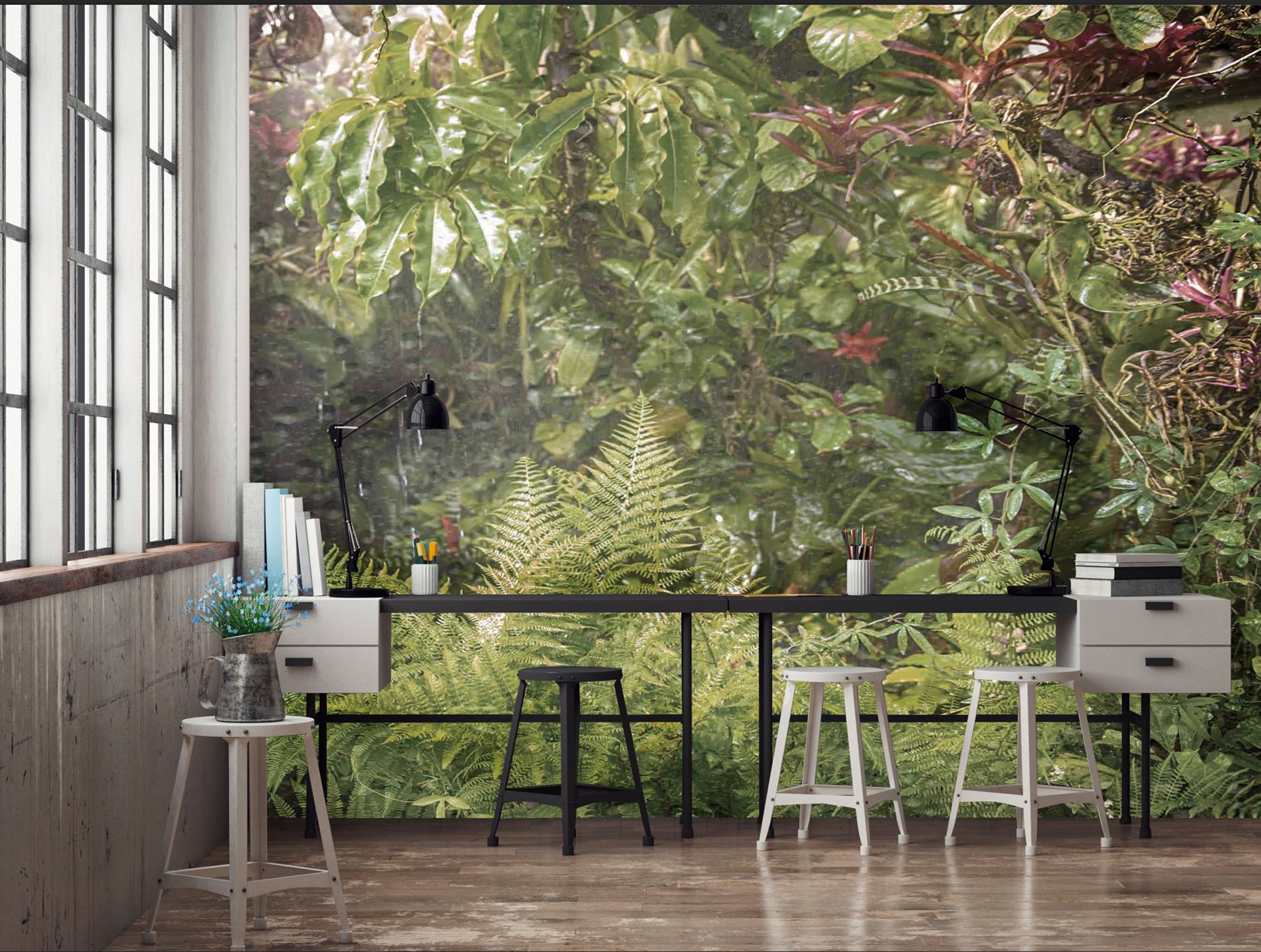 创意壁纸打造多元空间设计-194