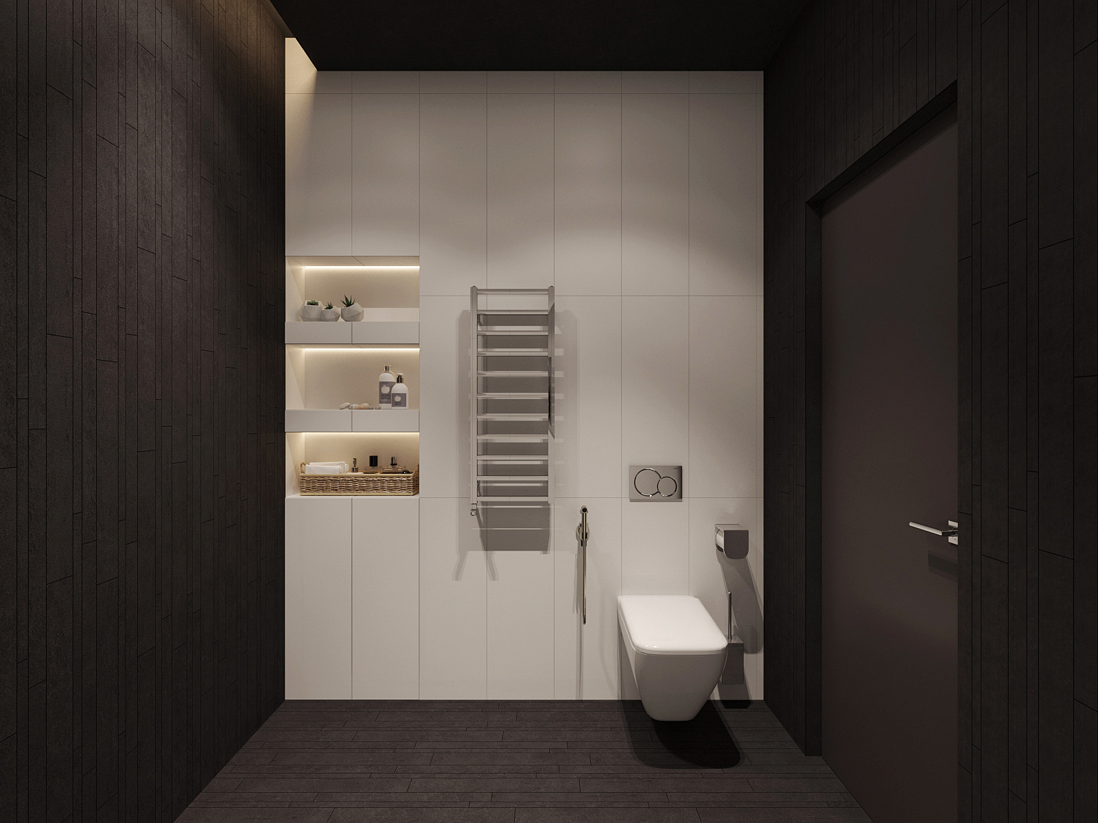 莫斯科郊区别墅时尚室内设计-36