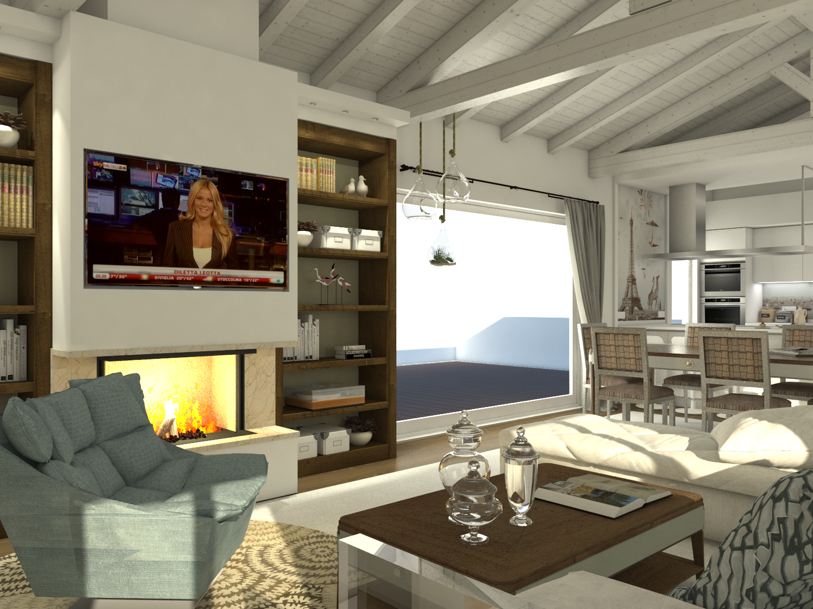 2018 年卡利亚定制公寓设计 | 超级阁楼的室内设计魅力-11