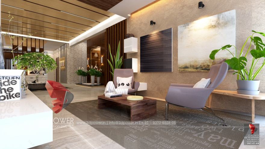 3D 室内设计案例 | 单家庭住宅的精致室内空间-16