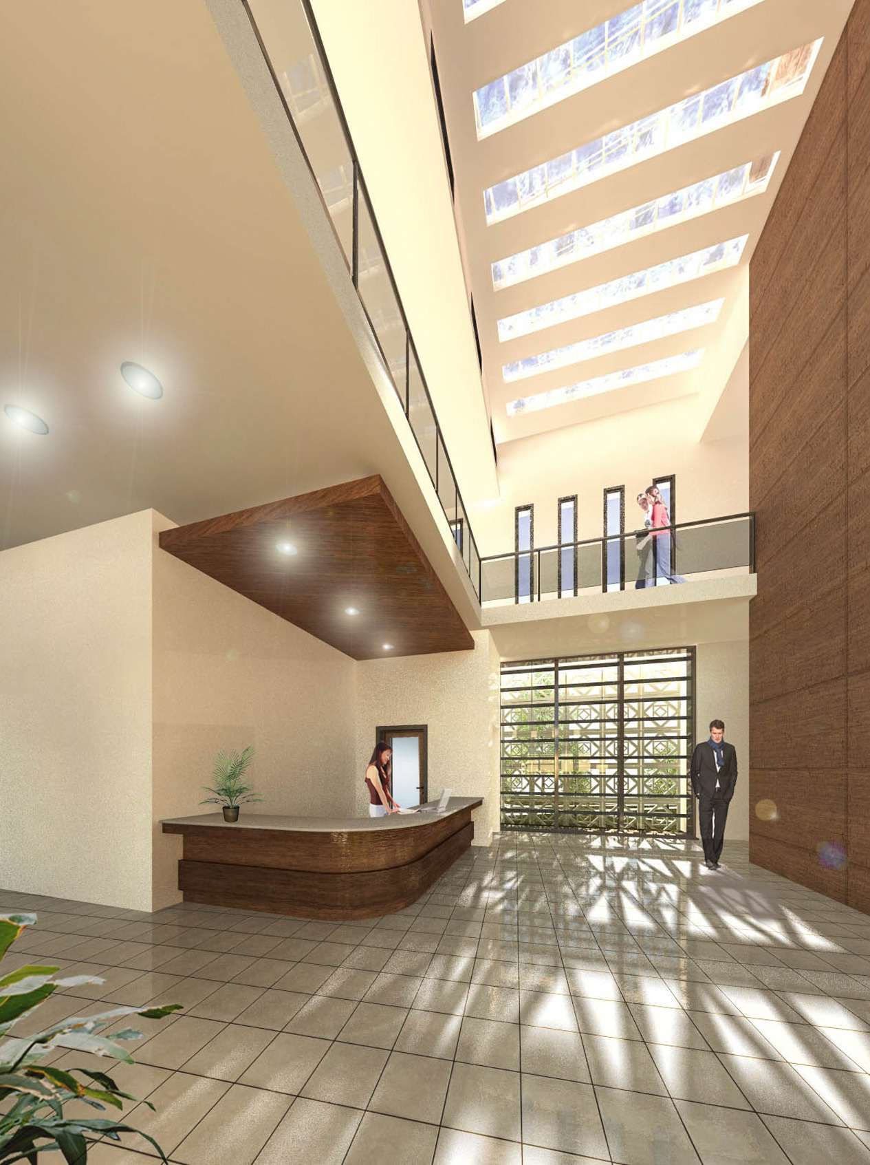 和谐共生的医疗教育中心设计-3