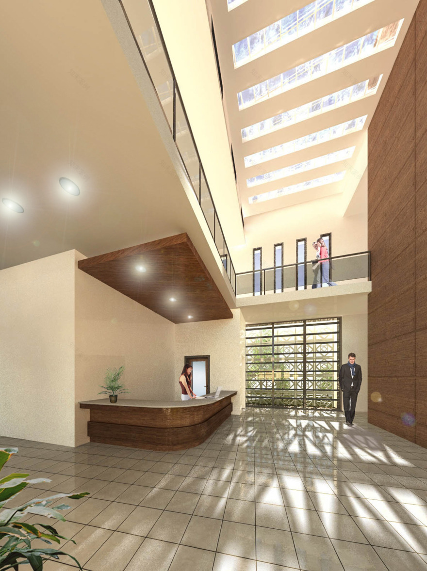 和谐共生的医疗教育中心设计-3