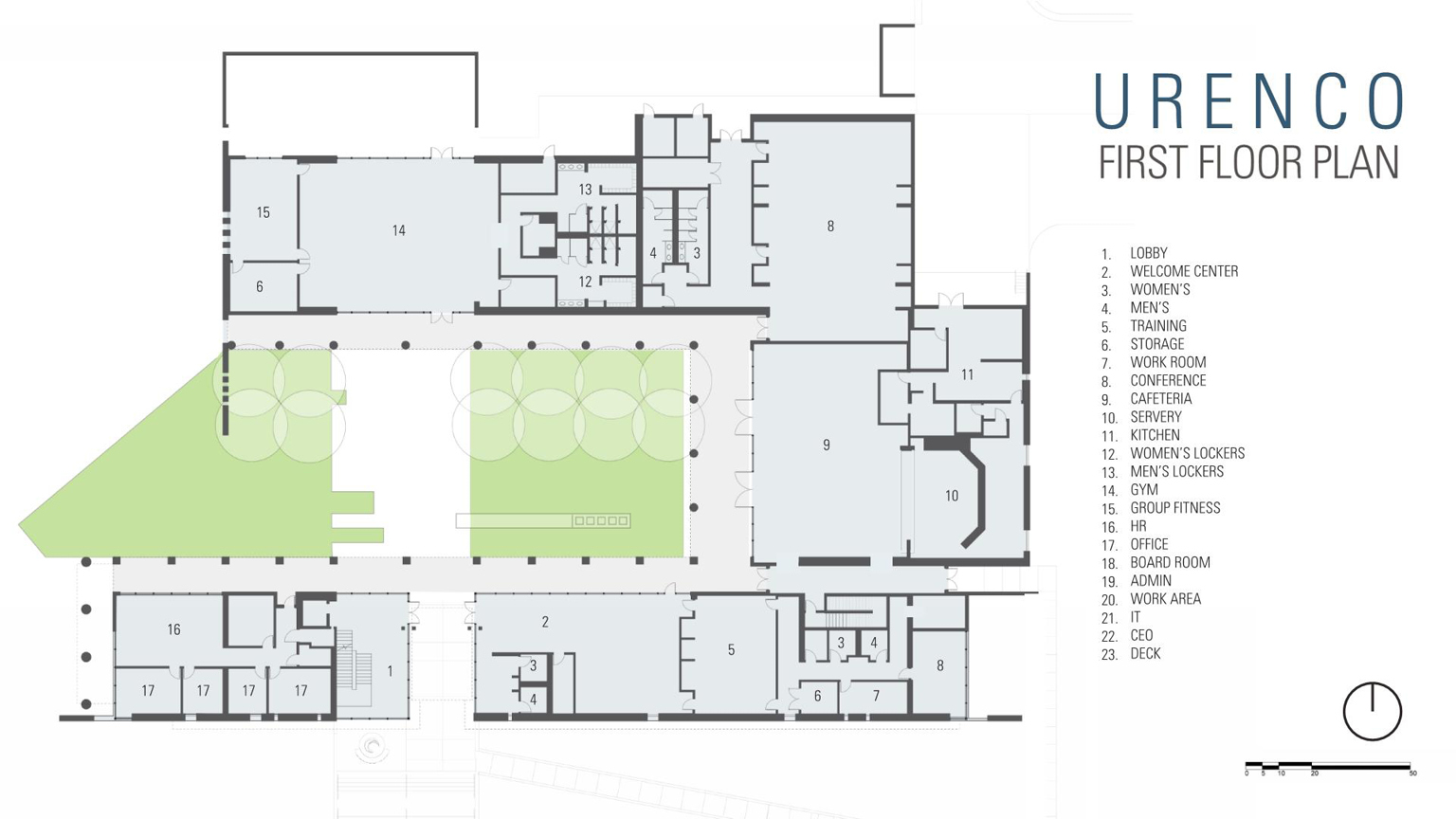 新墨西哥州 Urenco 校园共用空间-9