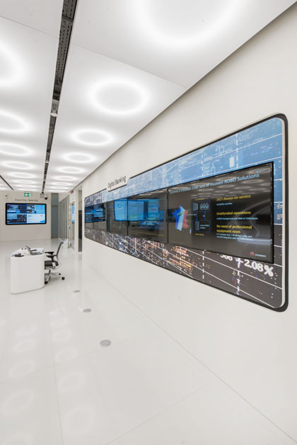 华为展厅——现代科技与空间的完美结合-28