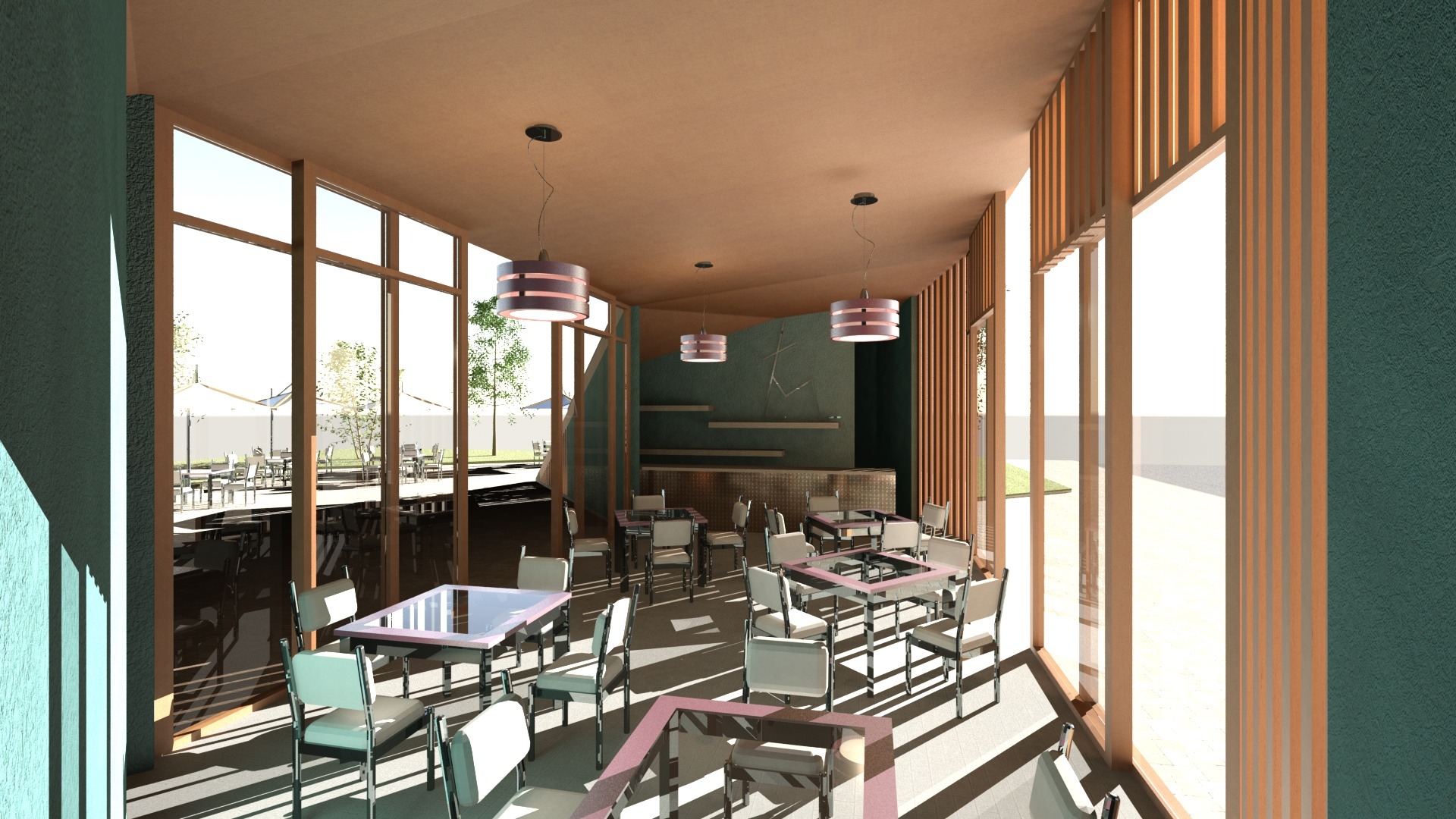 Punto Ristoro "Type Mood" 公园咖啡馆-14