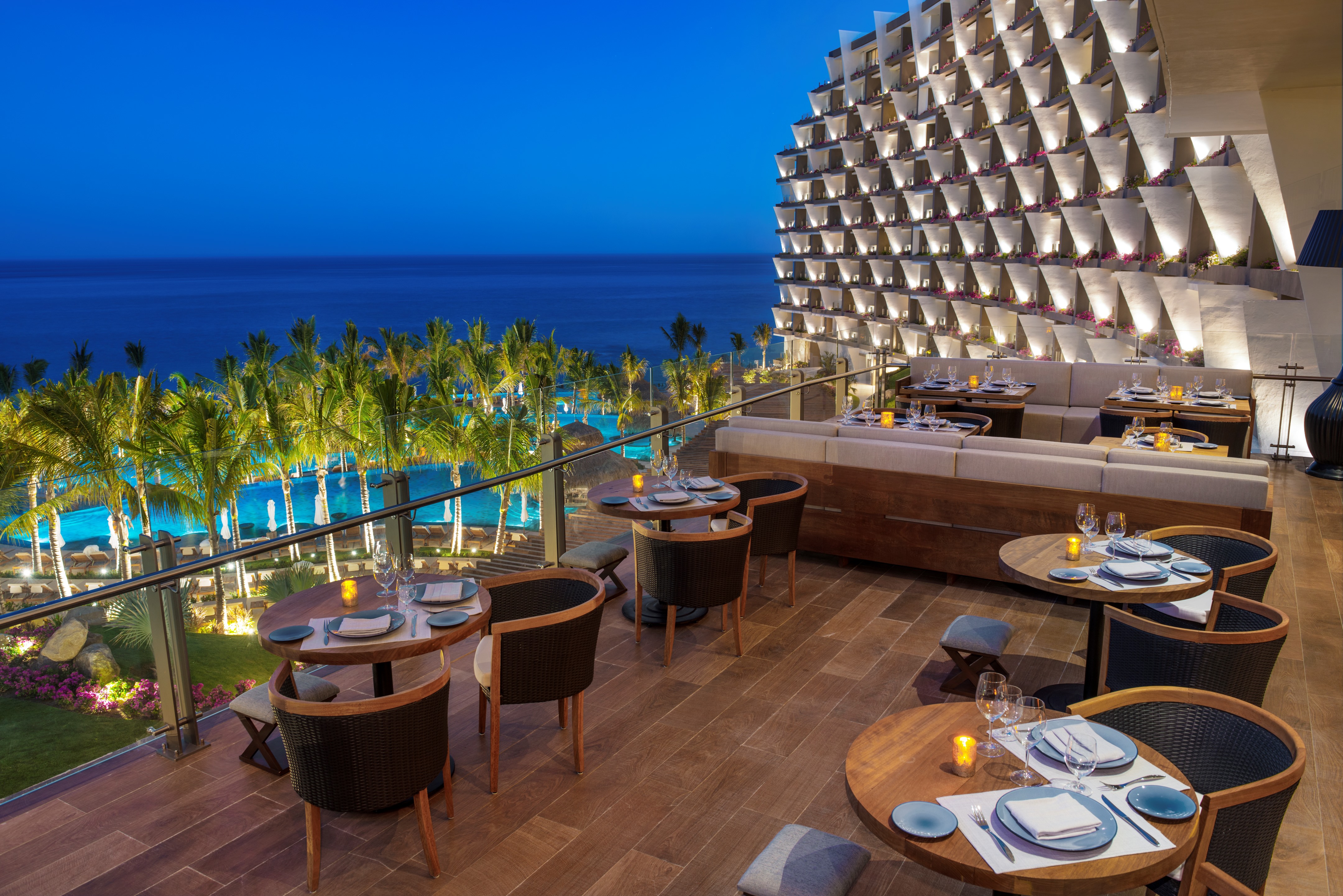 墨西哥 Grand Velas Los Cabos 酒店,法式餐厅的精致设计-5