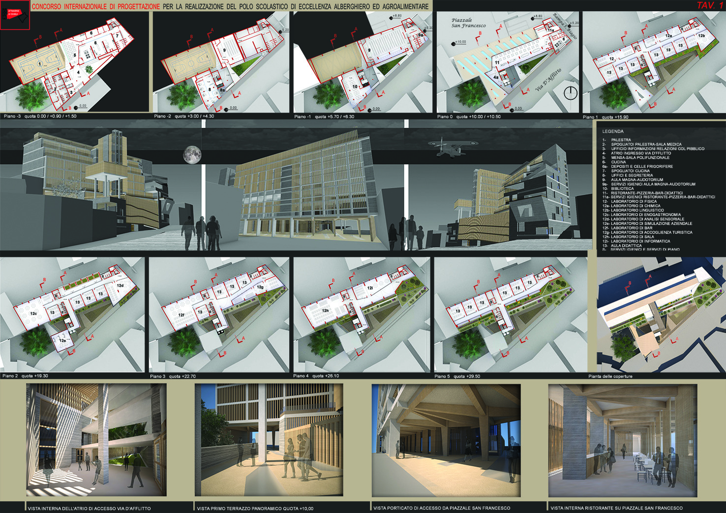 2017 年意大利阿 ariano Irpino 学术竞赛场地设计-0