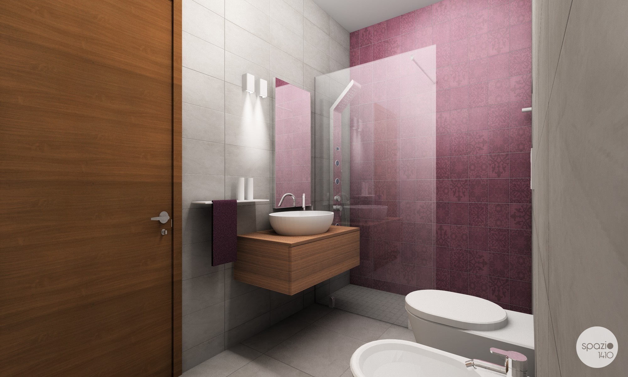 2014 年现代经典公寓设计案例 | 卧室配独立浴室，主次分明-51