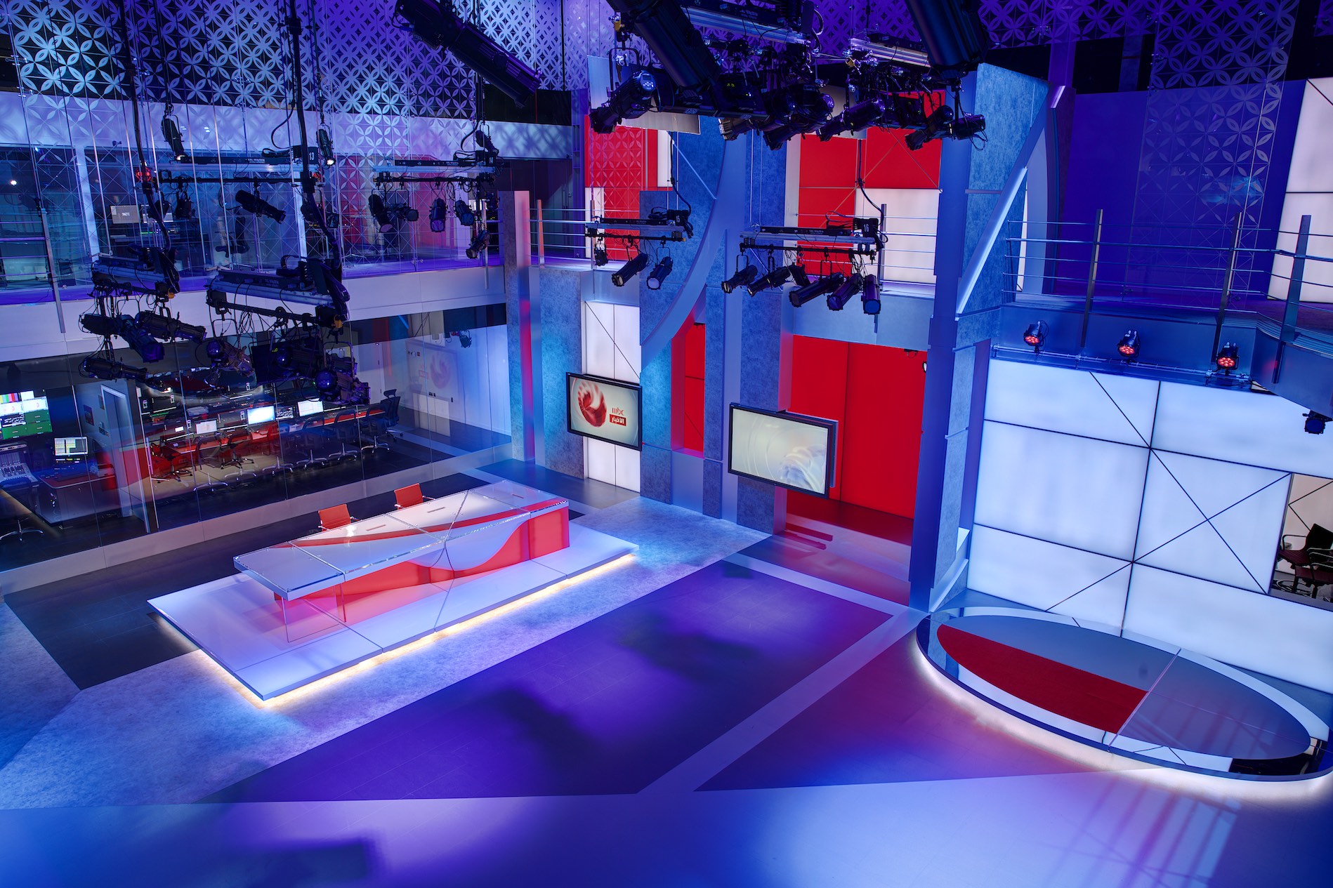迪拜 MBC 广播演播室-0