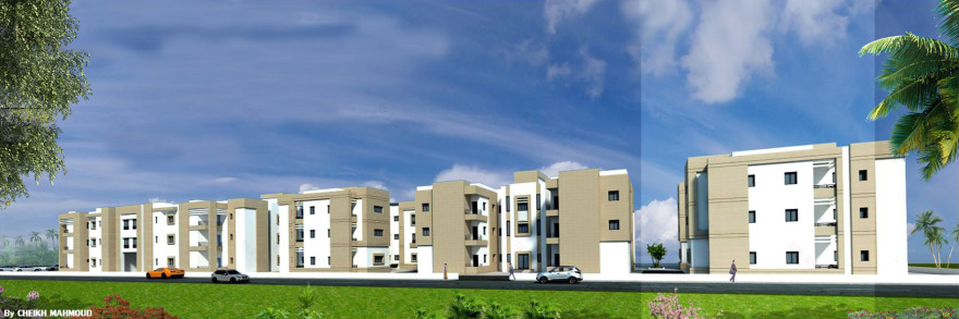 简约现代的利比亚外籍高管住宅-1