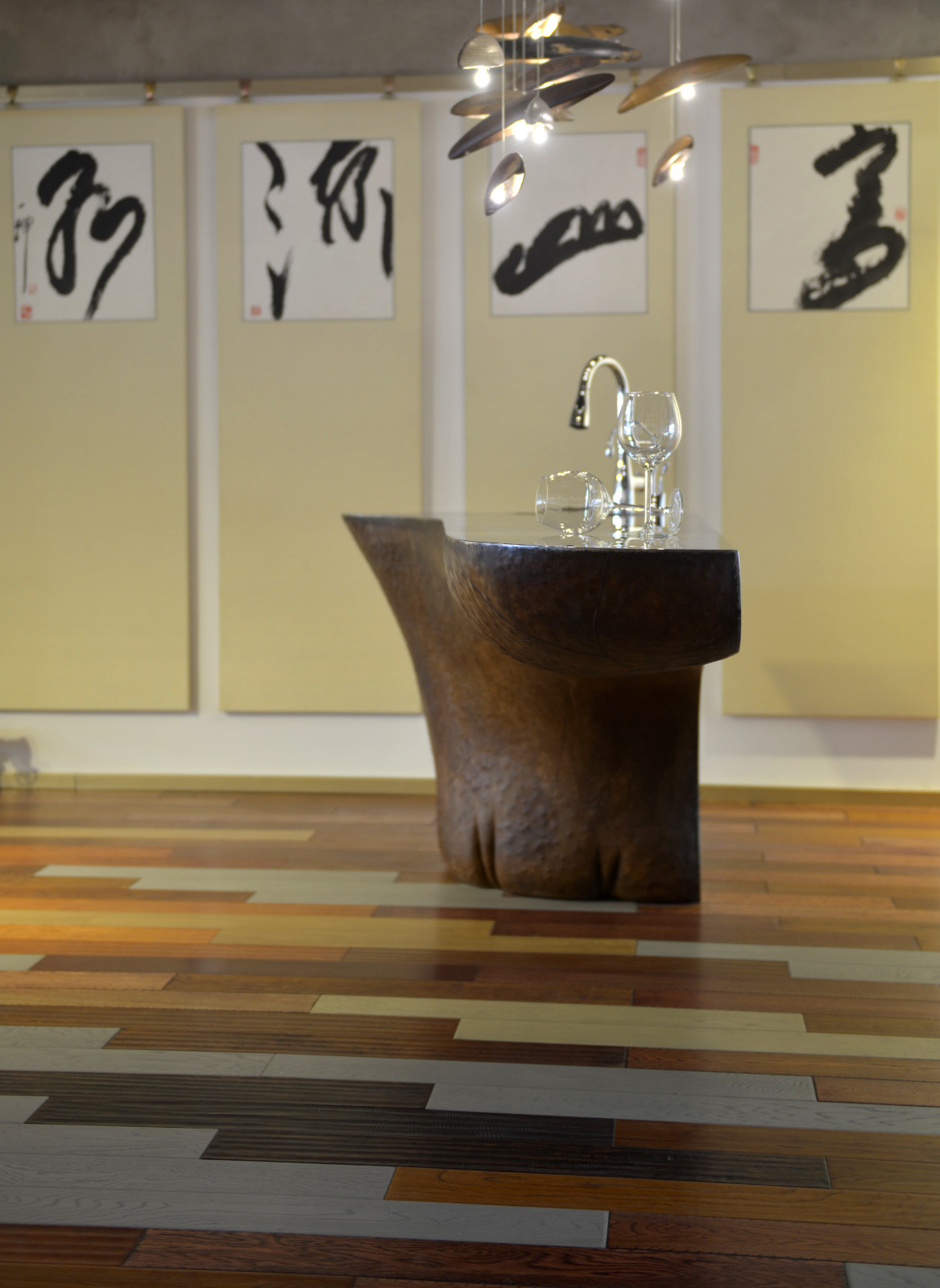 北京宋庄艺术工作室——简约实木风-15