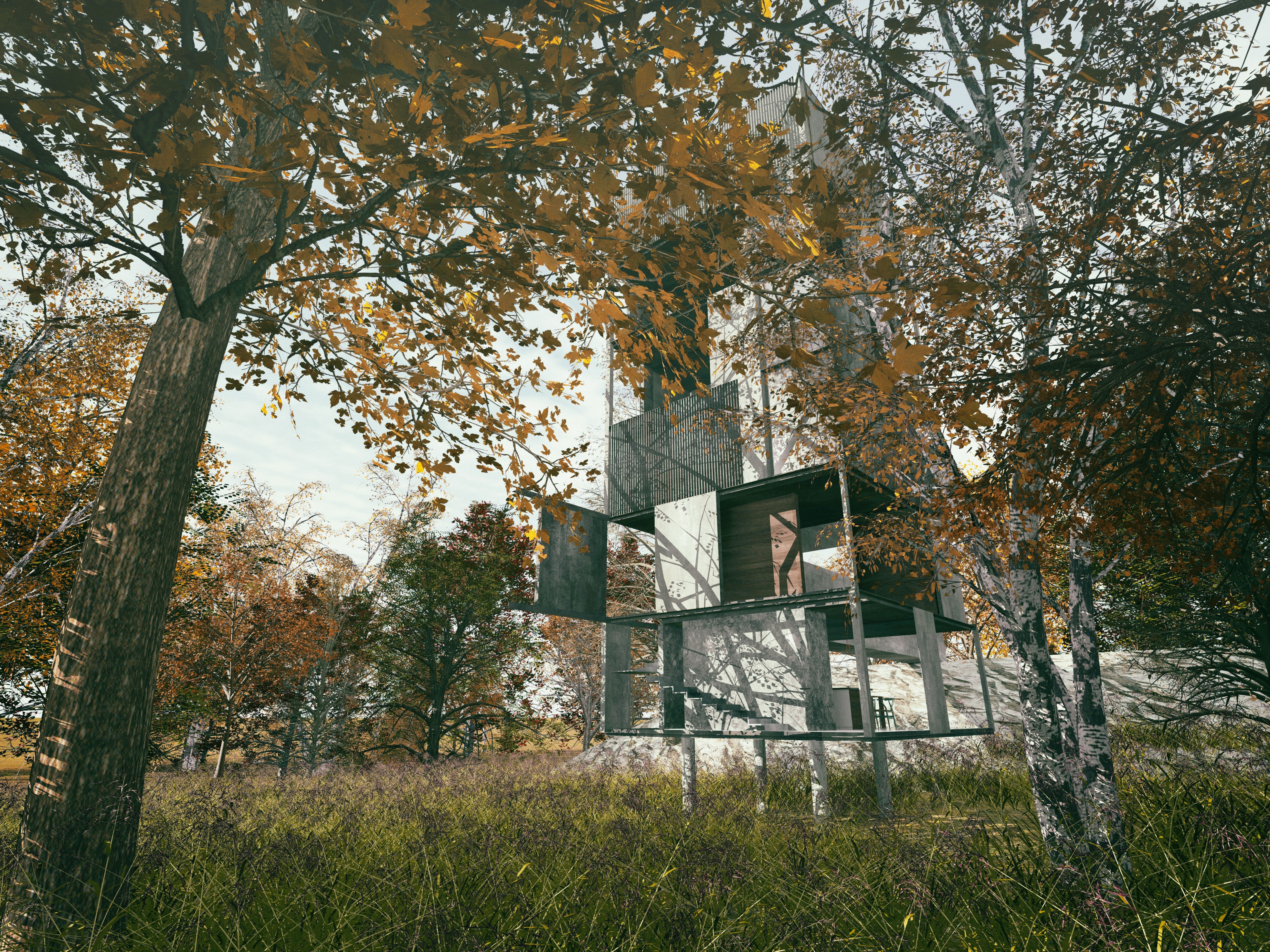 岩石秘境中的自动化“猎人巢穴”-1