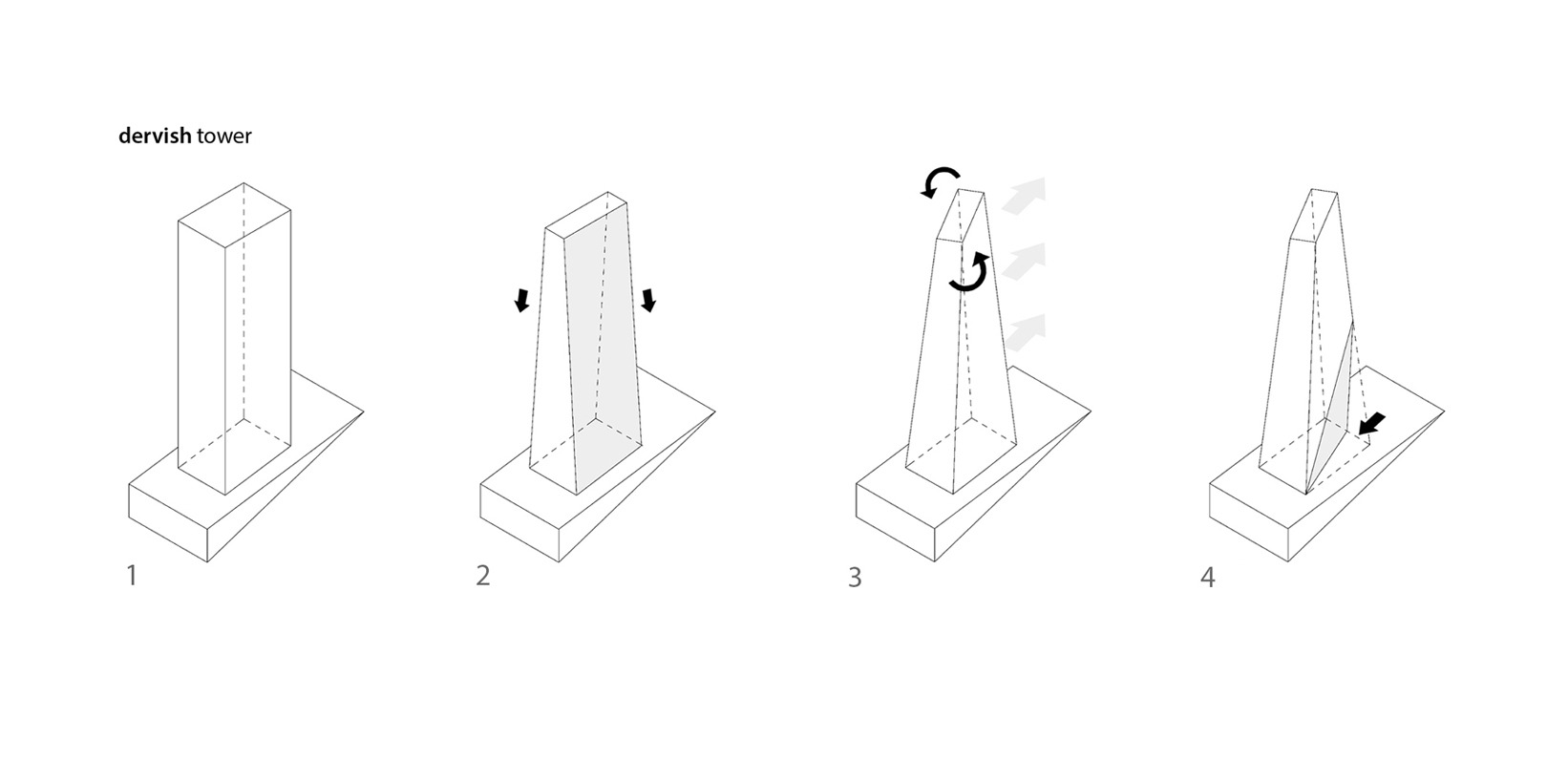 蓝色陶瓷金属幕墙的摩天大楼设计-6