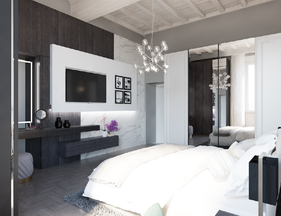 罗马豪华公寓室内设计-21