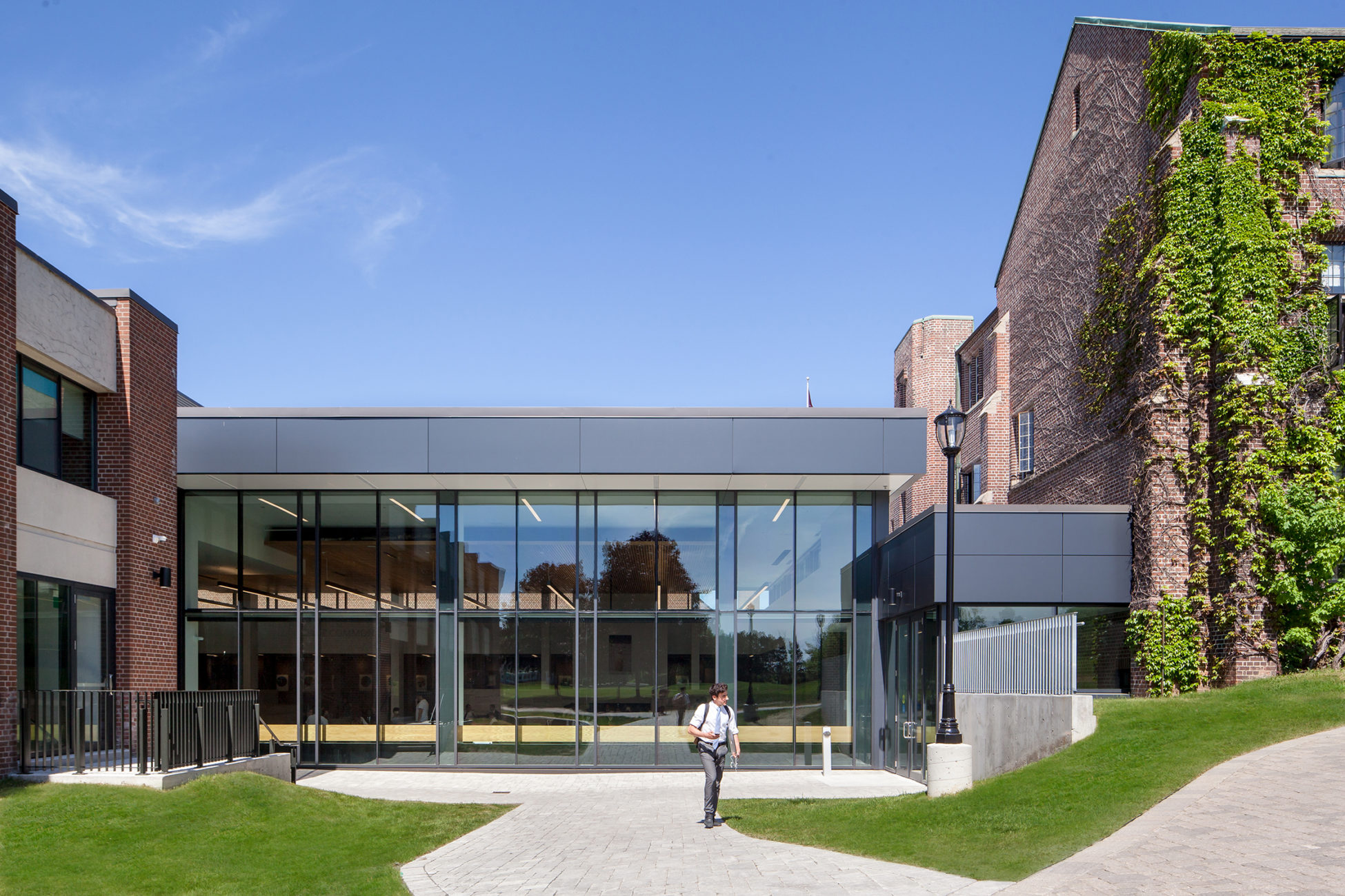 三一学院学习共享空间——灵活多变、连接自然的设计-6