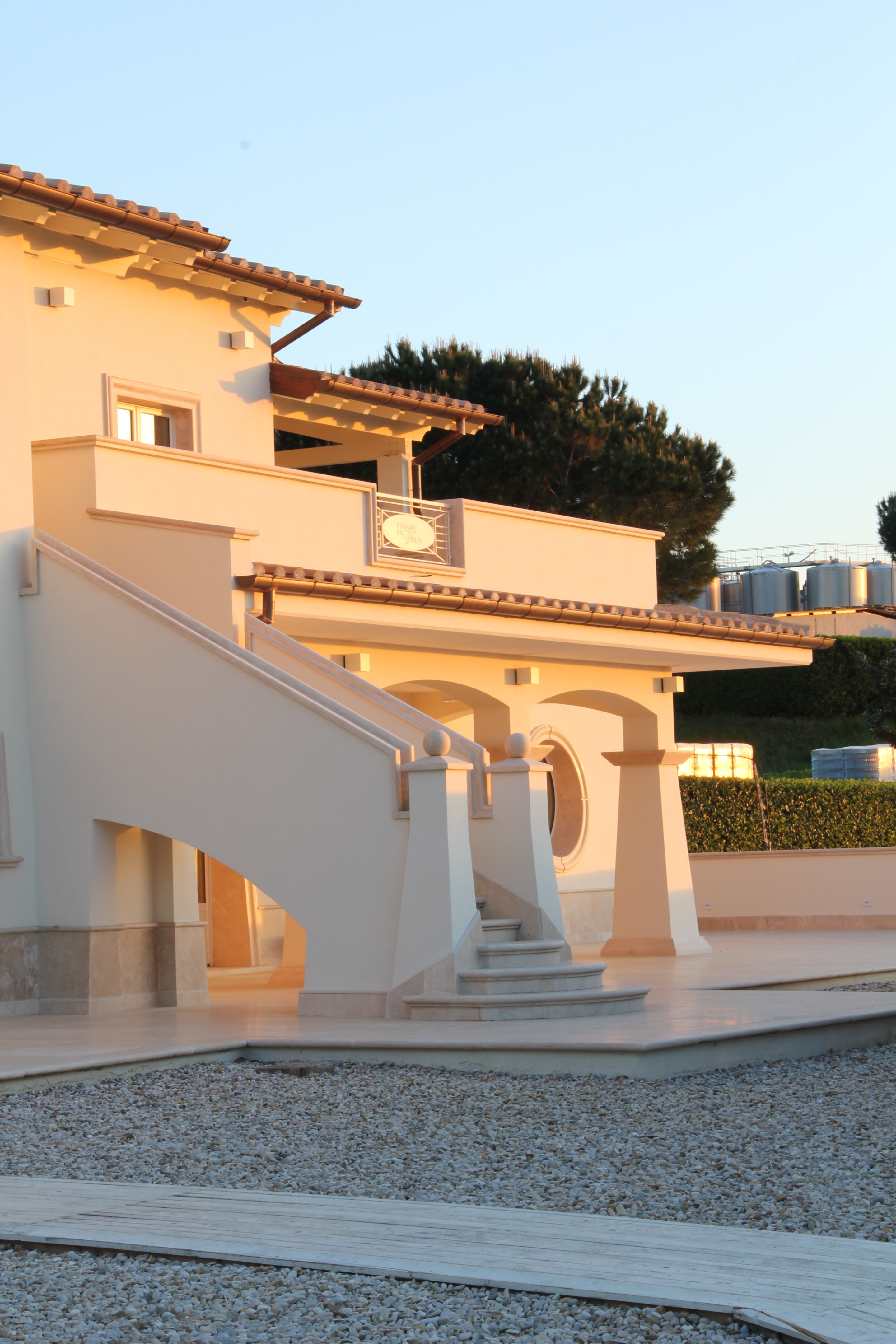 罗马郊外葡萄酒庄园的优雅室内设计-4