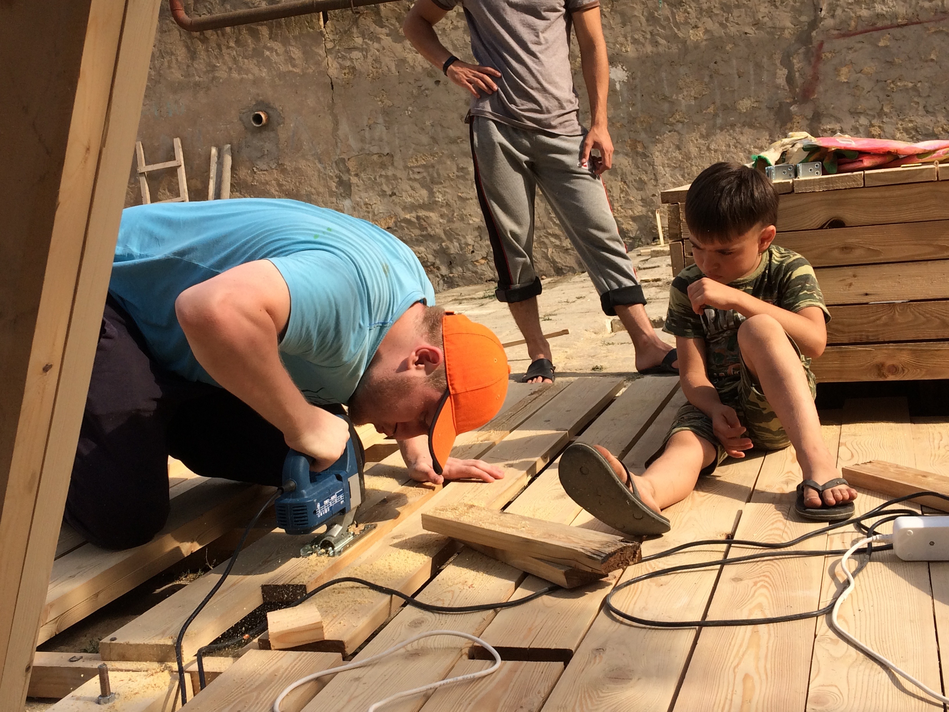 2017 年木质小品与景观设计的城市公园工作坊-11