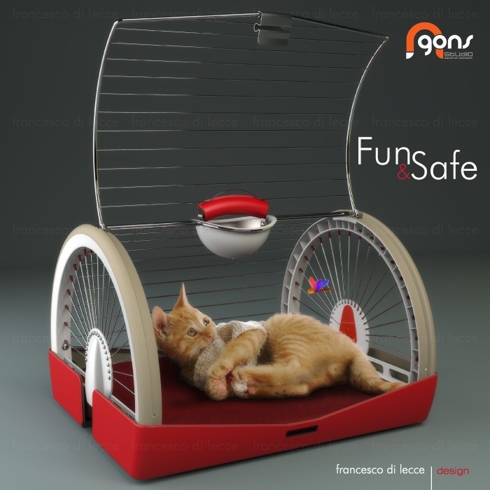 猫咪宠物运输工具设计-3