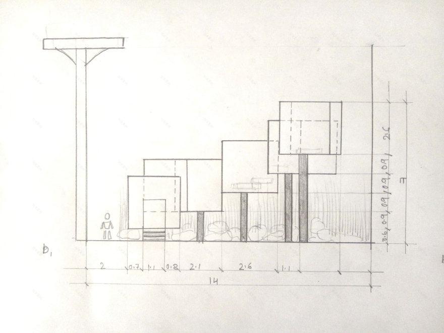 回归自然的垂直绿意空间——班加罗尔公交站点展览馆设计-12