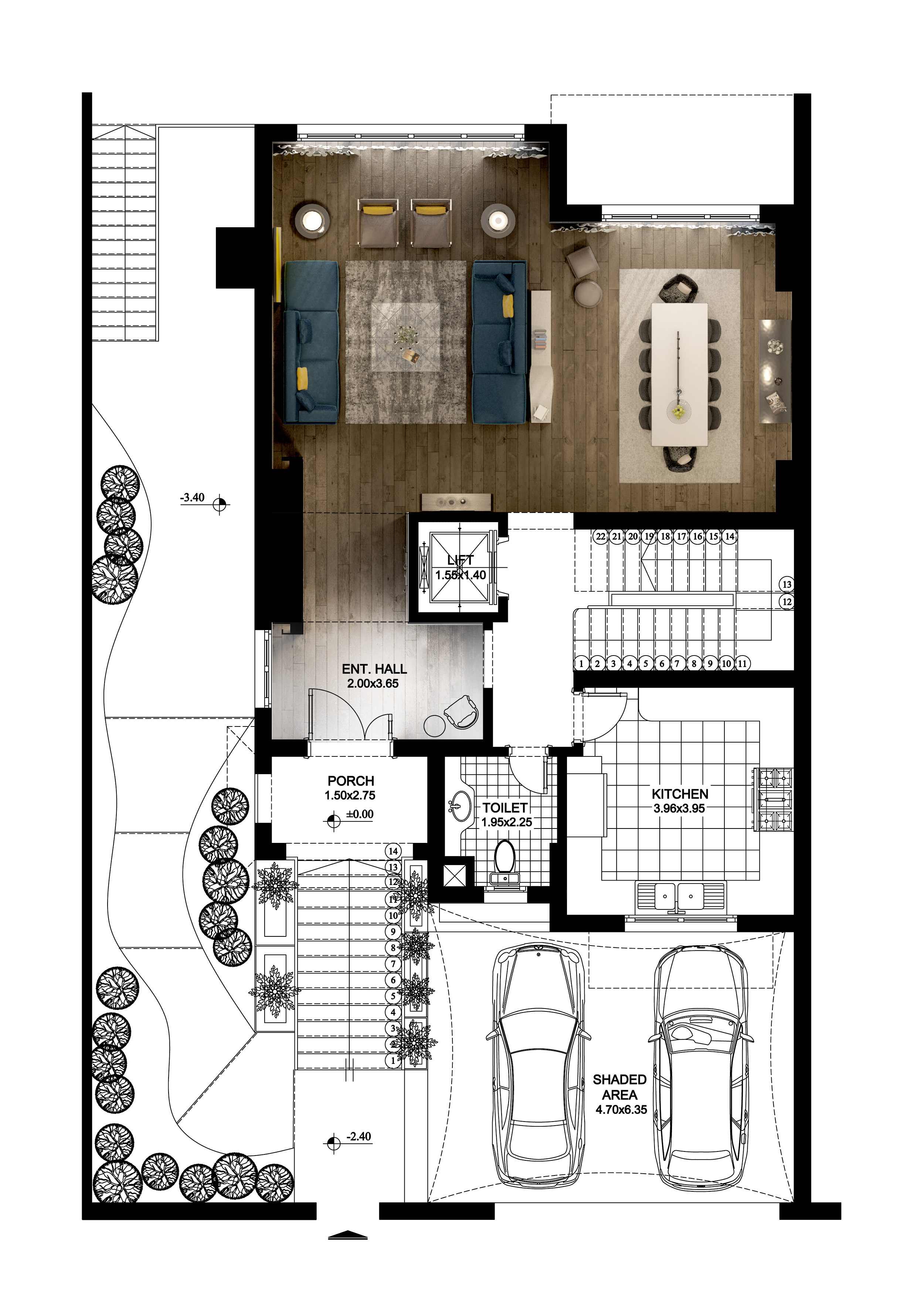 埃及卡塔迈亚沙丘私人联排别墅-3