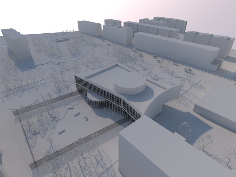 "多功能图书馆设计 | 创新与传统的完美结合"-6