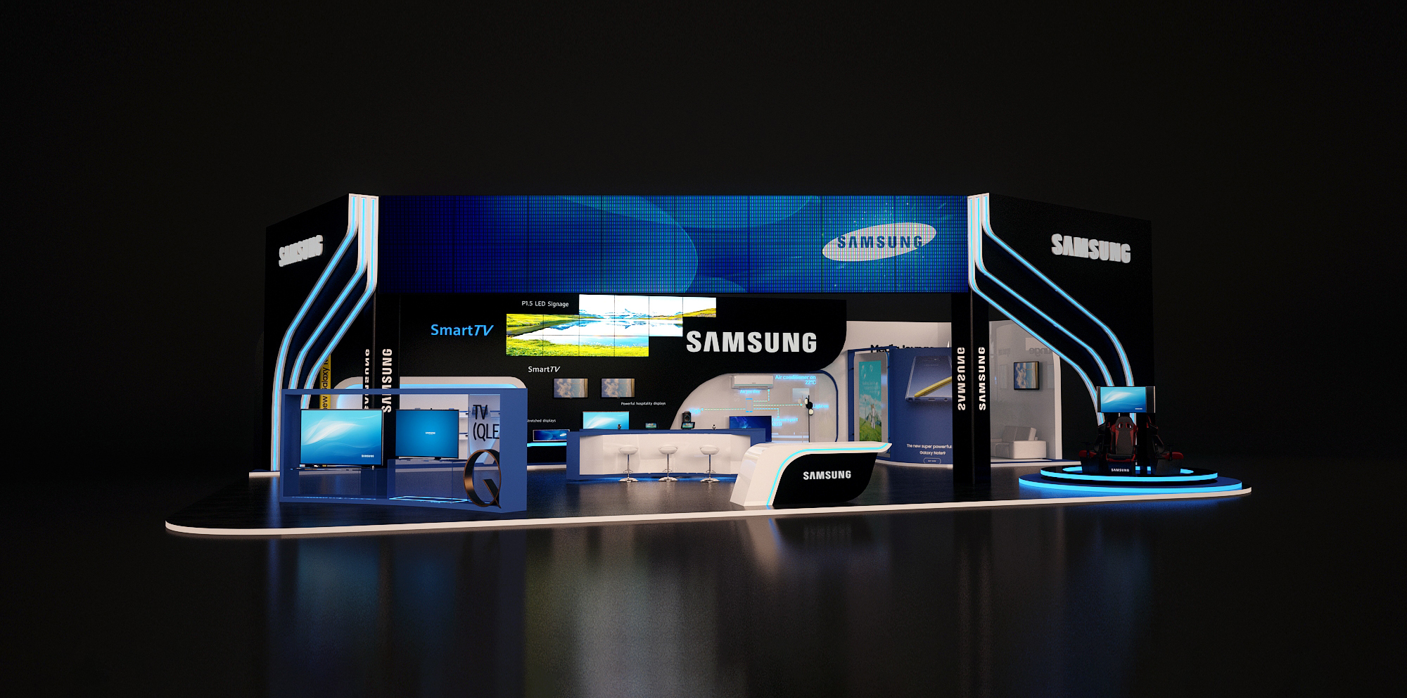 SAMSUNG ICT Booth-0