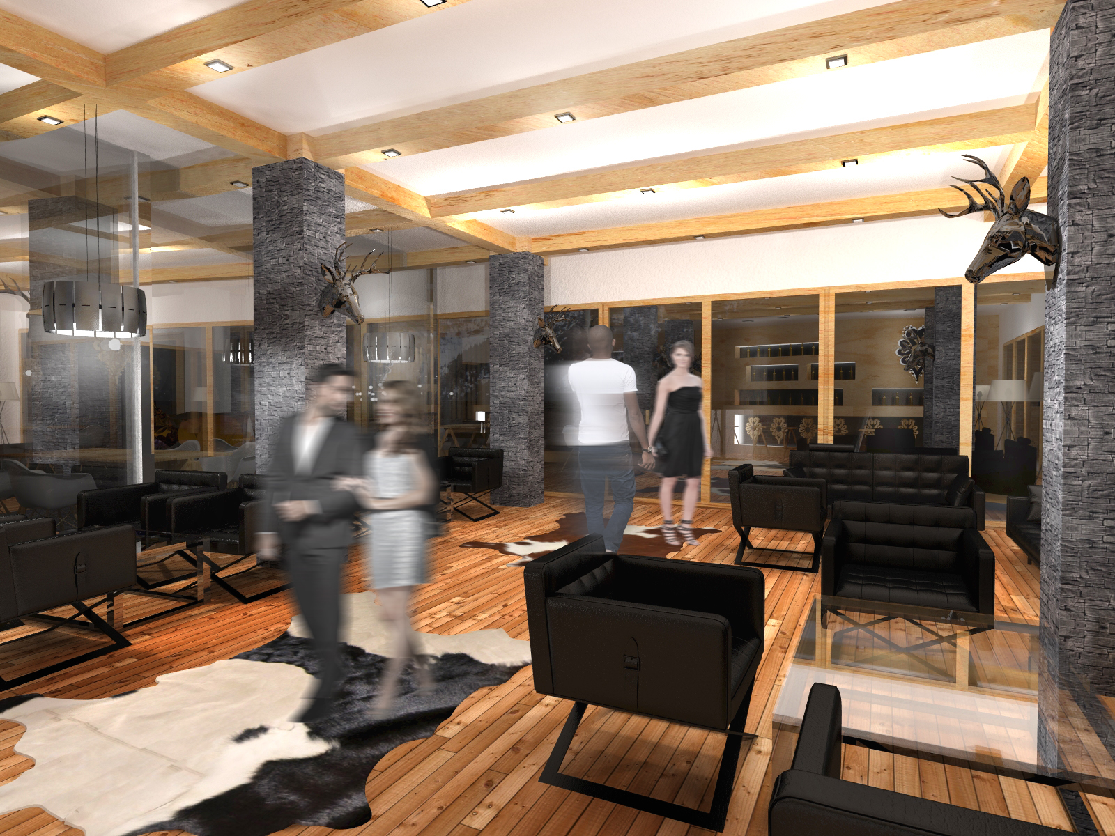 波兰山间酒店“Kalatówki”的现代传统融合设计-20