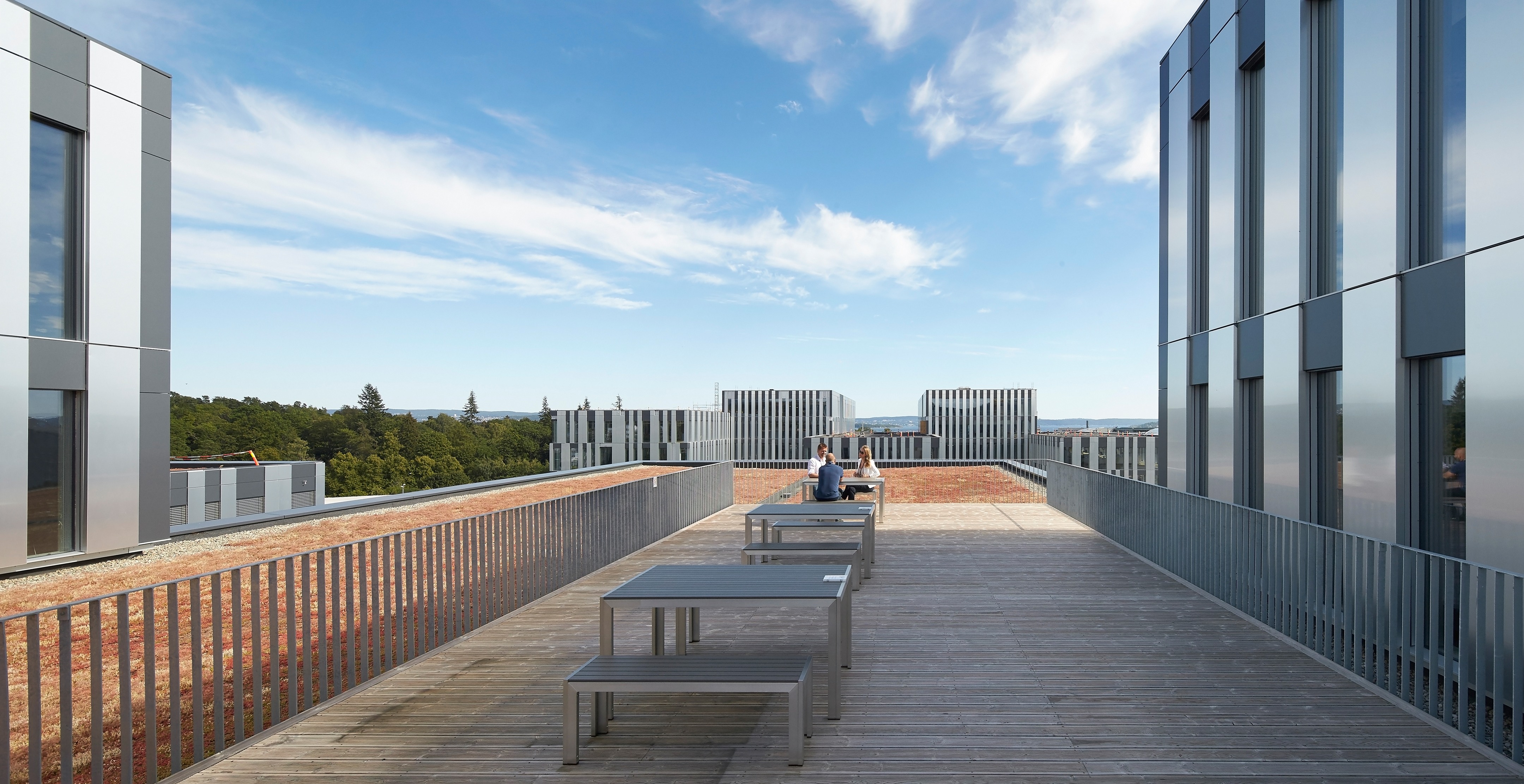 奥斯陆 Fornebuporten 办公住宅集群-11