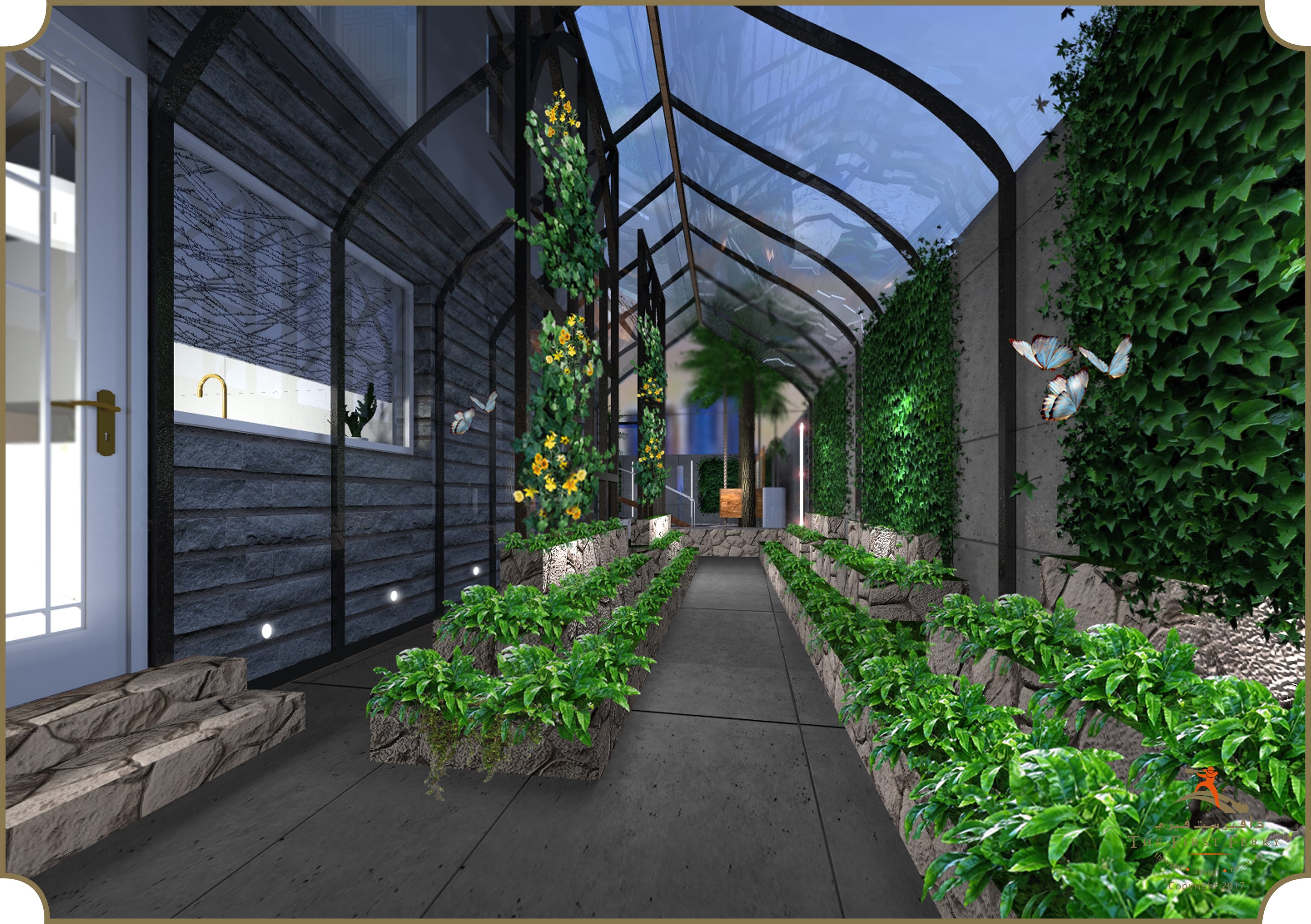 阿联酋沙迦别墅 | 现代与自然的和谐共生-8