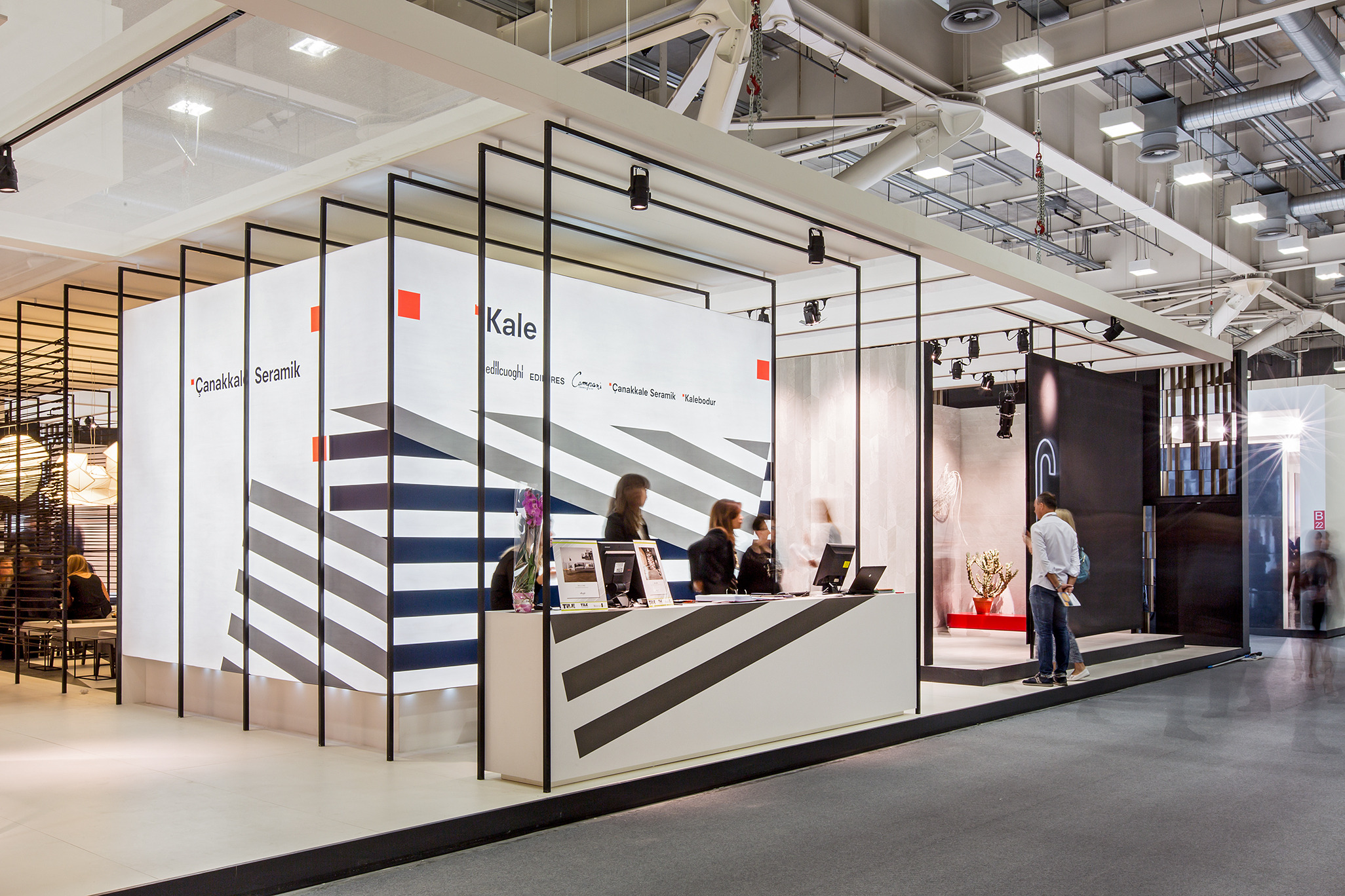 2016 年意大利博洛尼亚陶瓷展 KALE 陶瓷展位设计-77