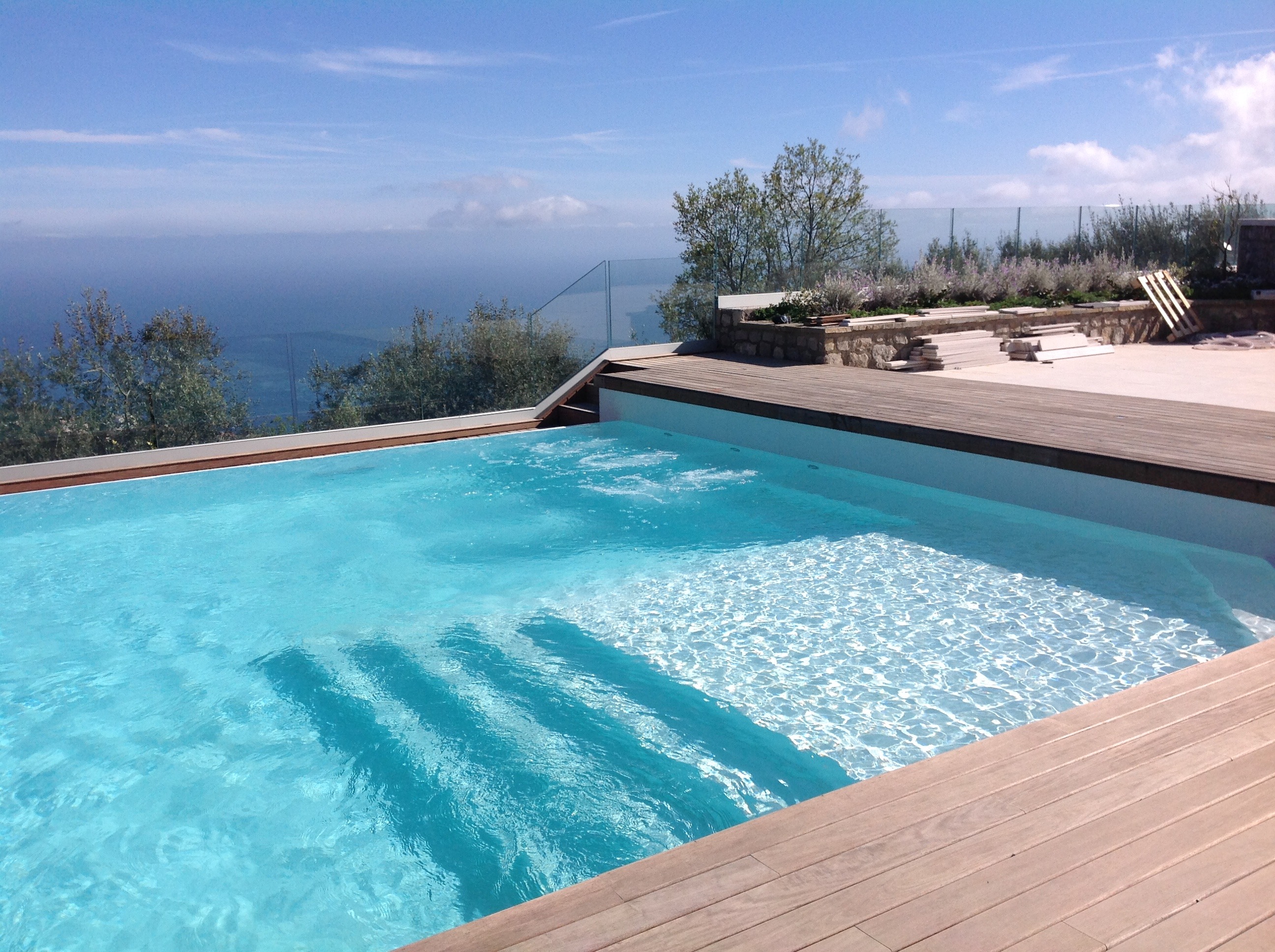 白色 PVC 装饰的海洋天堂游泳池-14