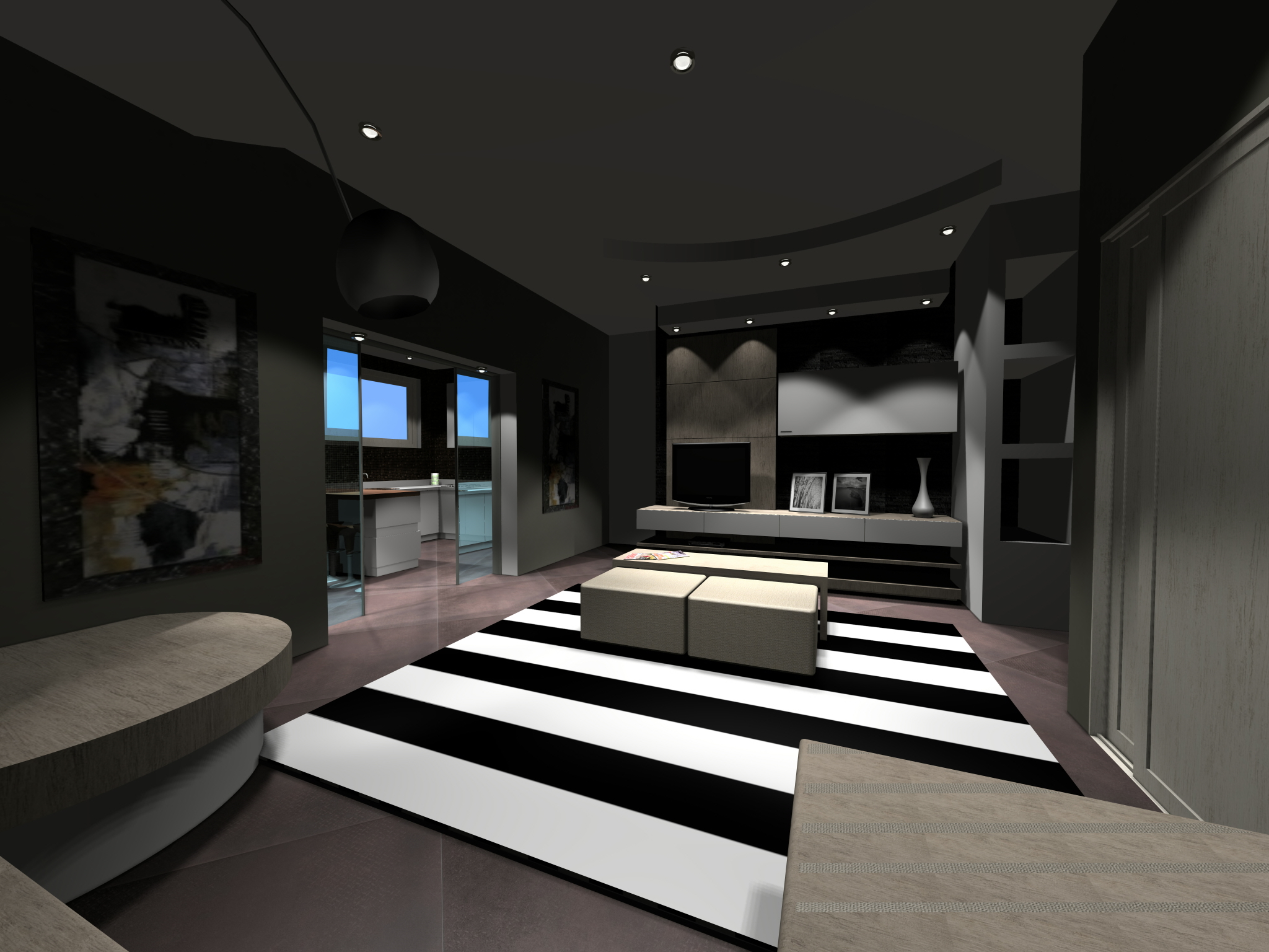 室内设计大师打造三维空间艺术-11