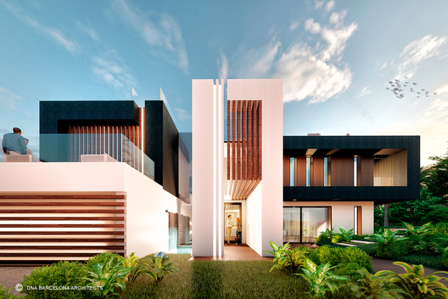 融合景观的豪华别墅设计-3