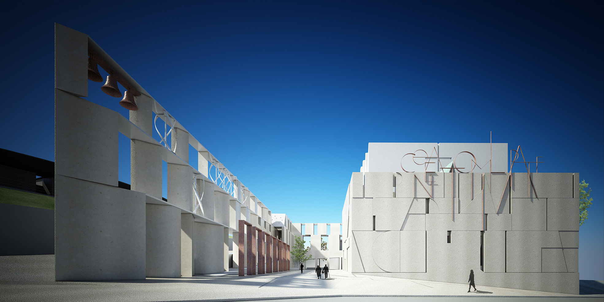 融合天地空间的教堂设计—— Oppido Lucano 教堂-2