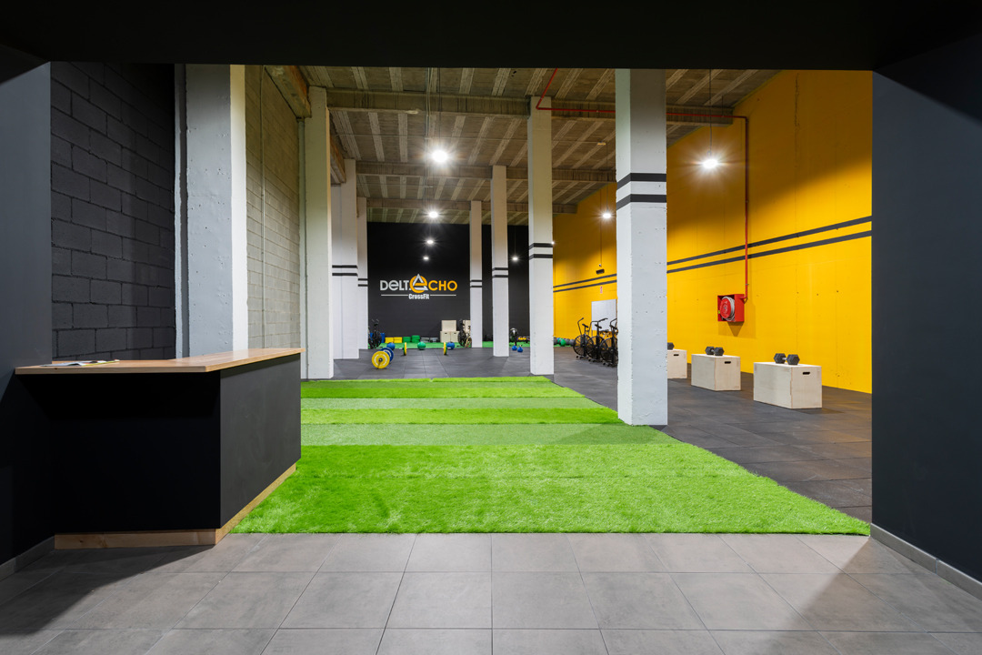 简约实木，CrossFit 运动空间设计-0