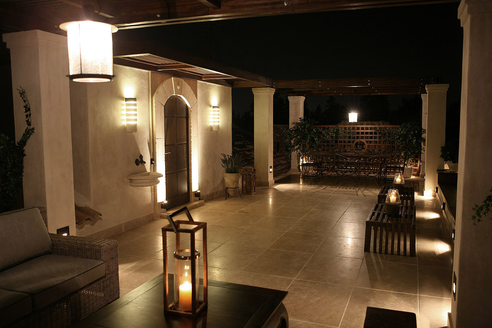 简约时尚的露台公寓设计-13