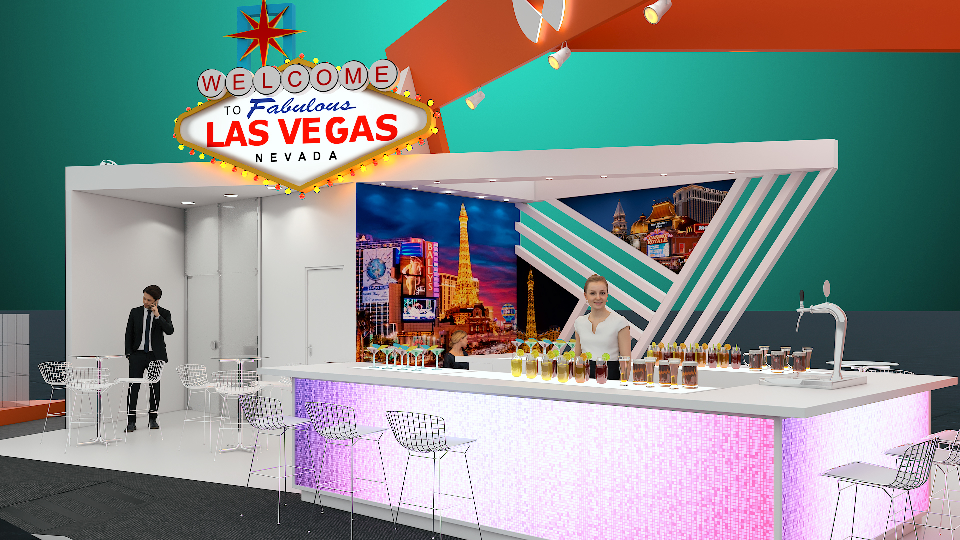 巴西 Vertiv98 平米网络中心 现代简约风格-4