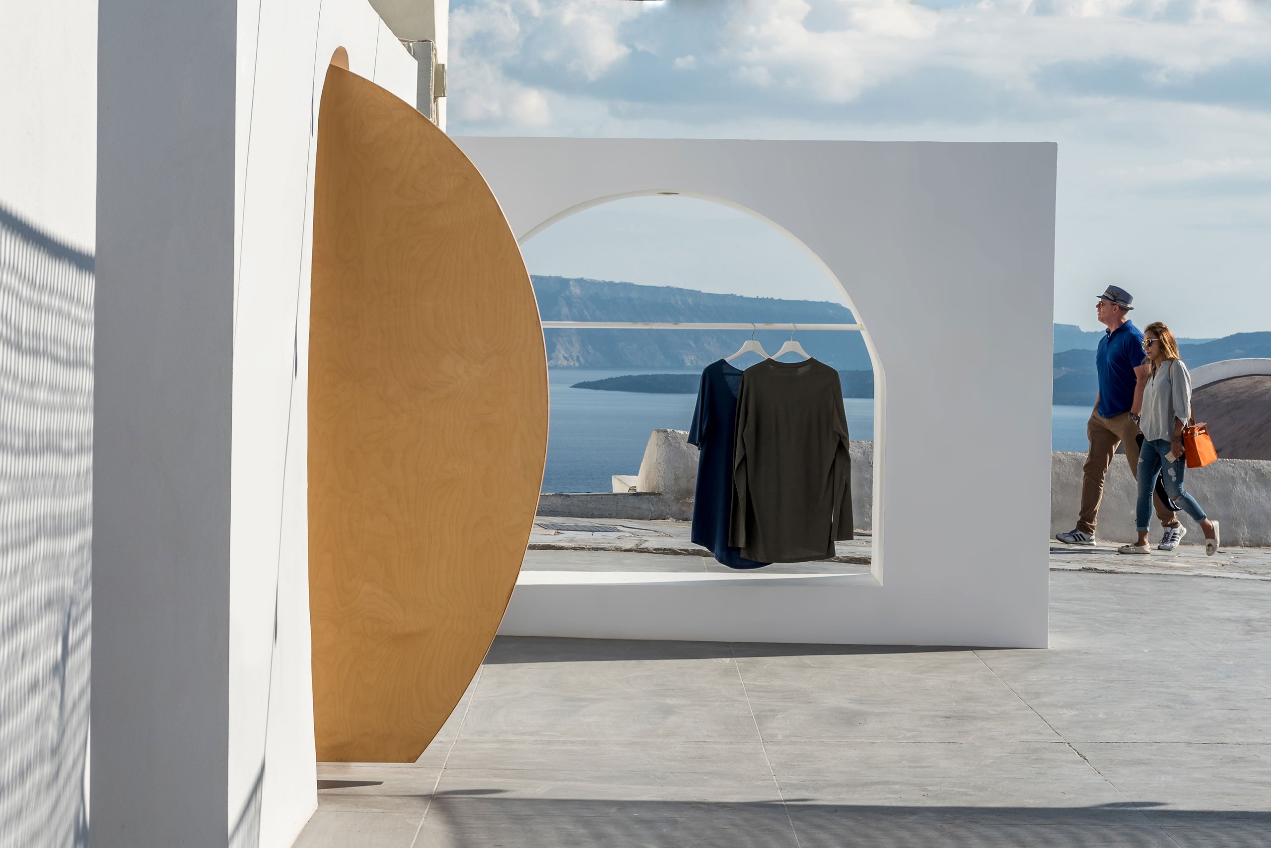 Cycladic Folklore Meets Contemporary Modernism at the Open Market on Santorini Island-15